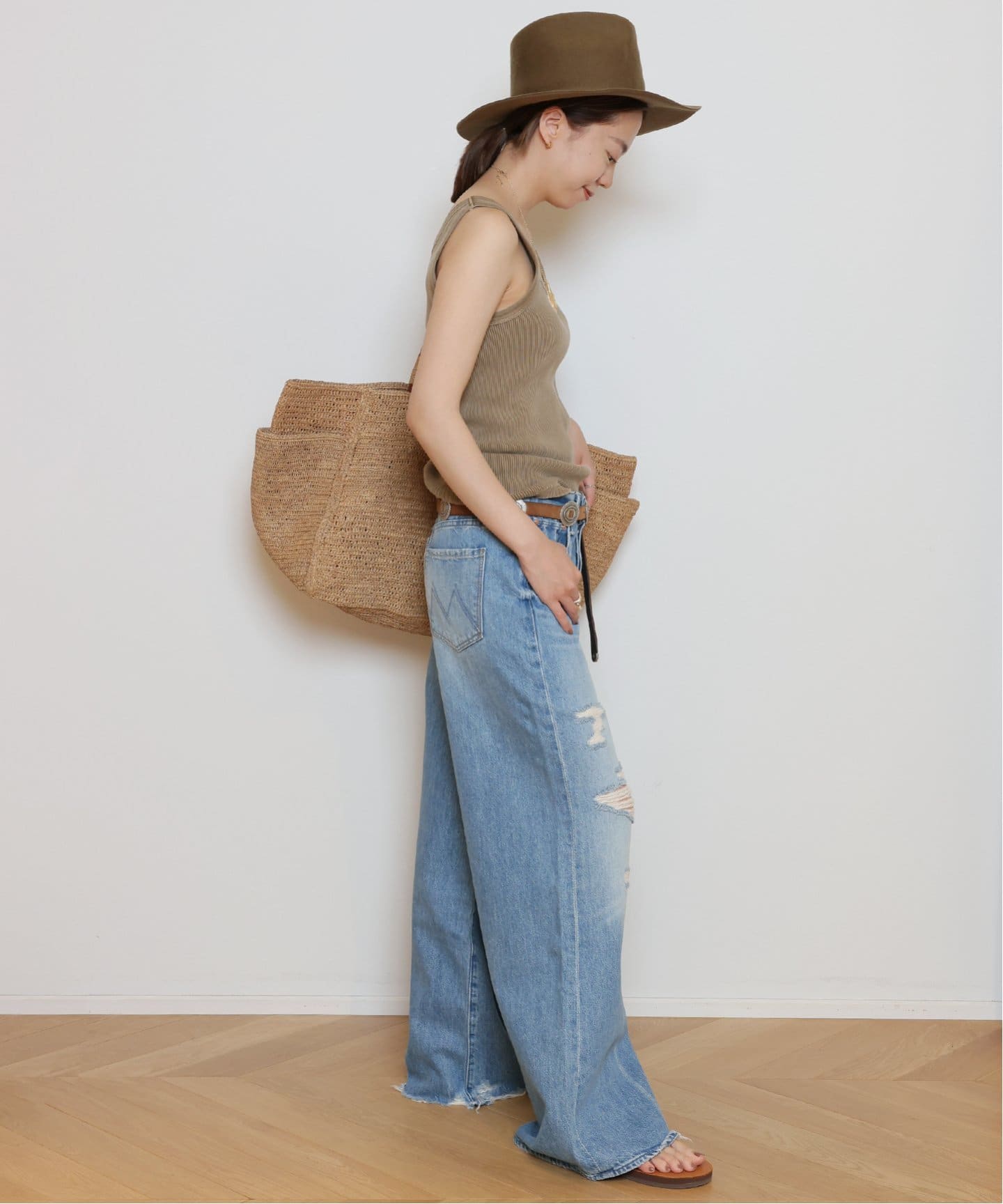 MOTHER/マザー】 The Ditcher Roller Hover デニム（デニムパンツ