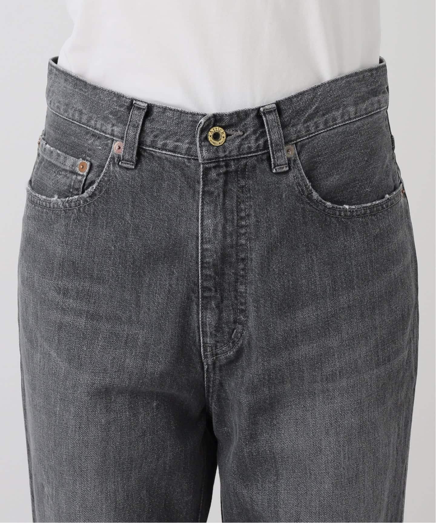 ATTICK BY JOHNBULL/アティック バイ ジョンブル】 LOOSE FLARE DENIM