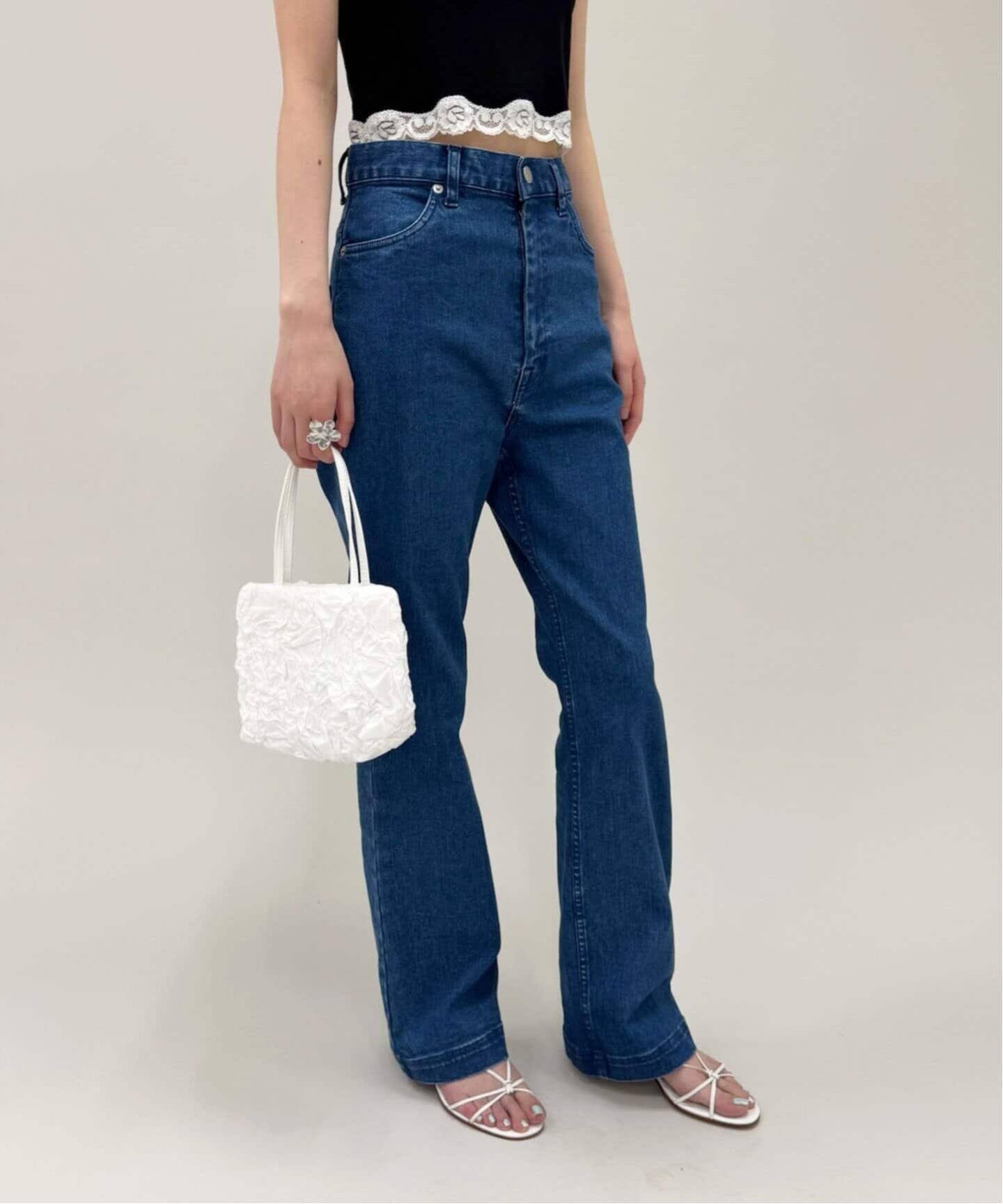 追加2》abc フレアデニム（デニムパンツ・ジーンズ）｜EDIT.FOR LULU