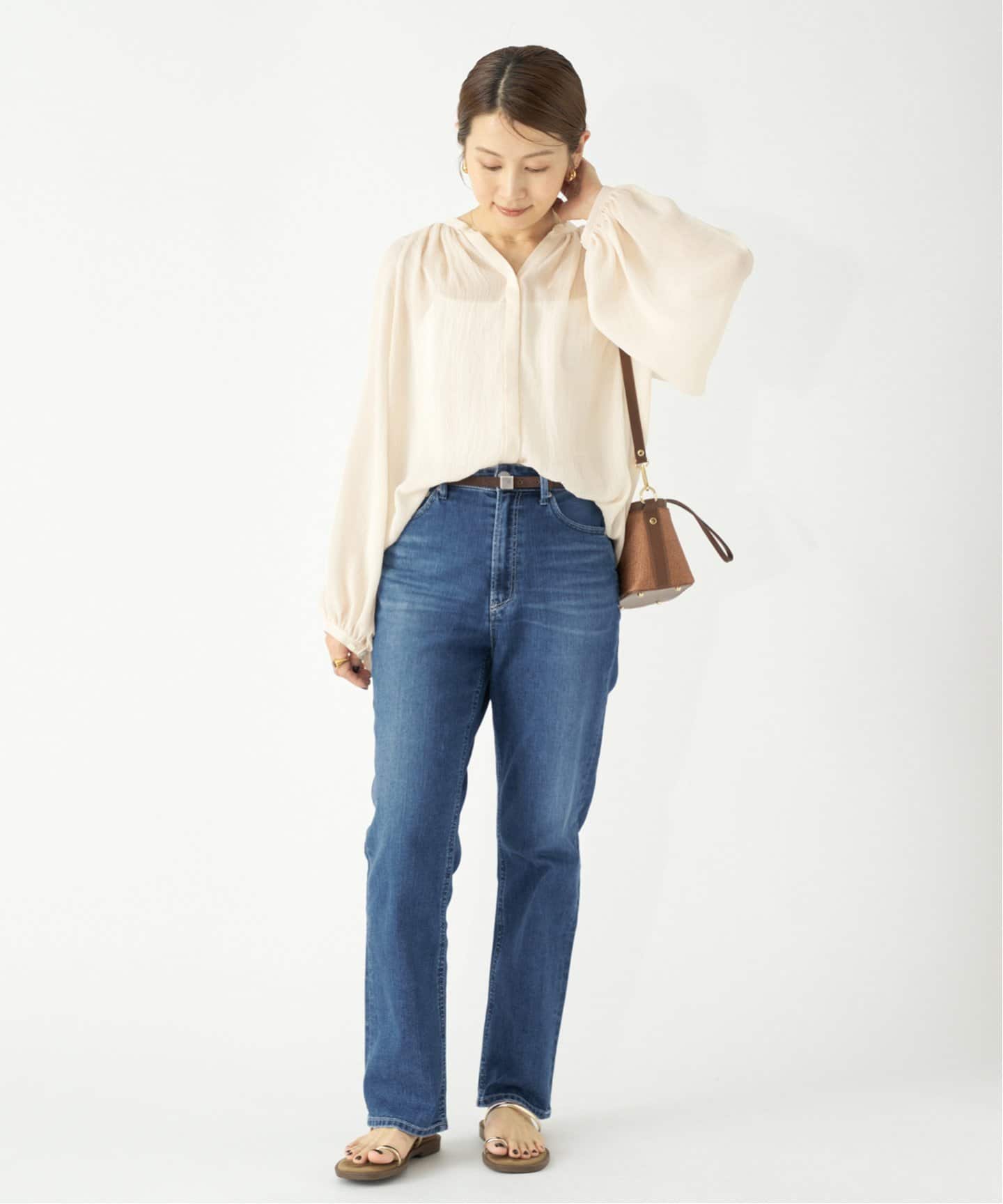 YANUK/ヤヌーク 別注 LOUISE ストレートデニム（デニムパンツ