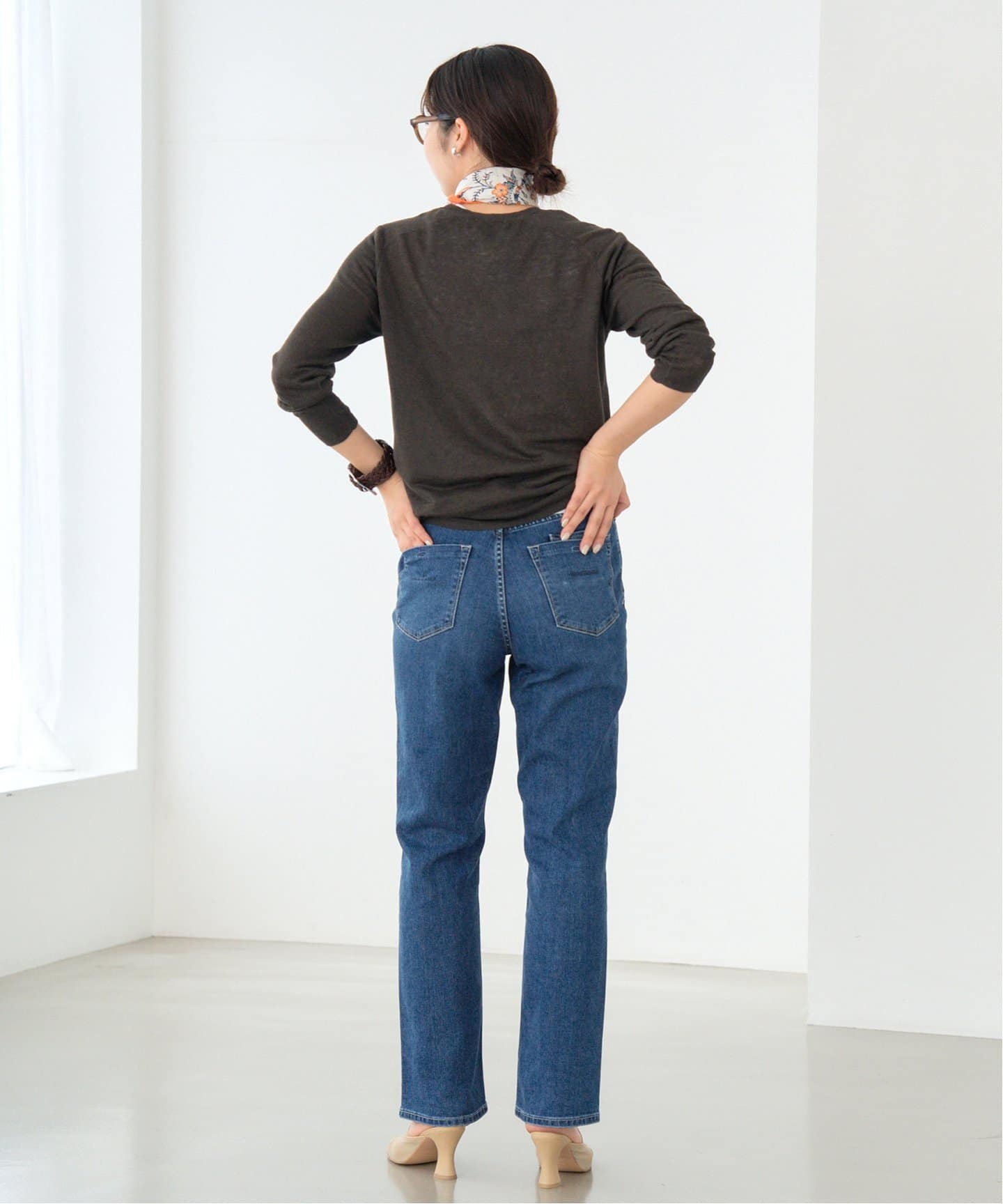 YANUK/ヤヌーク 別注 LOUISE ストレートデニム（デニムパンツ