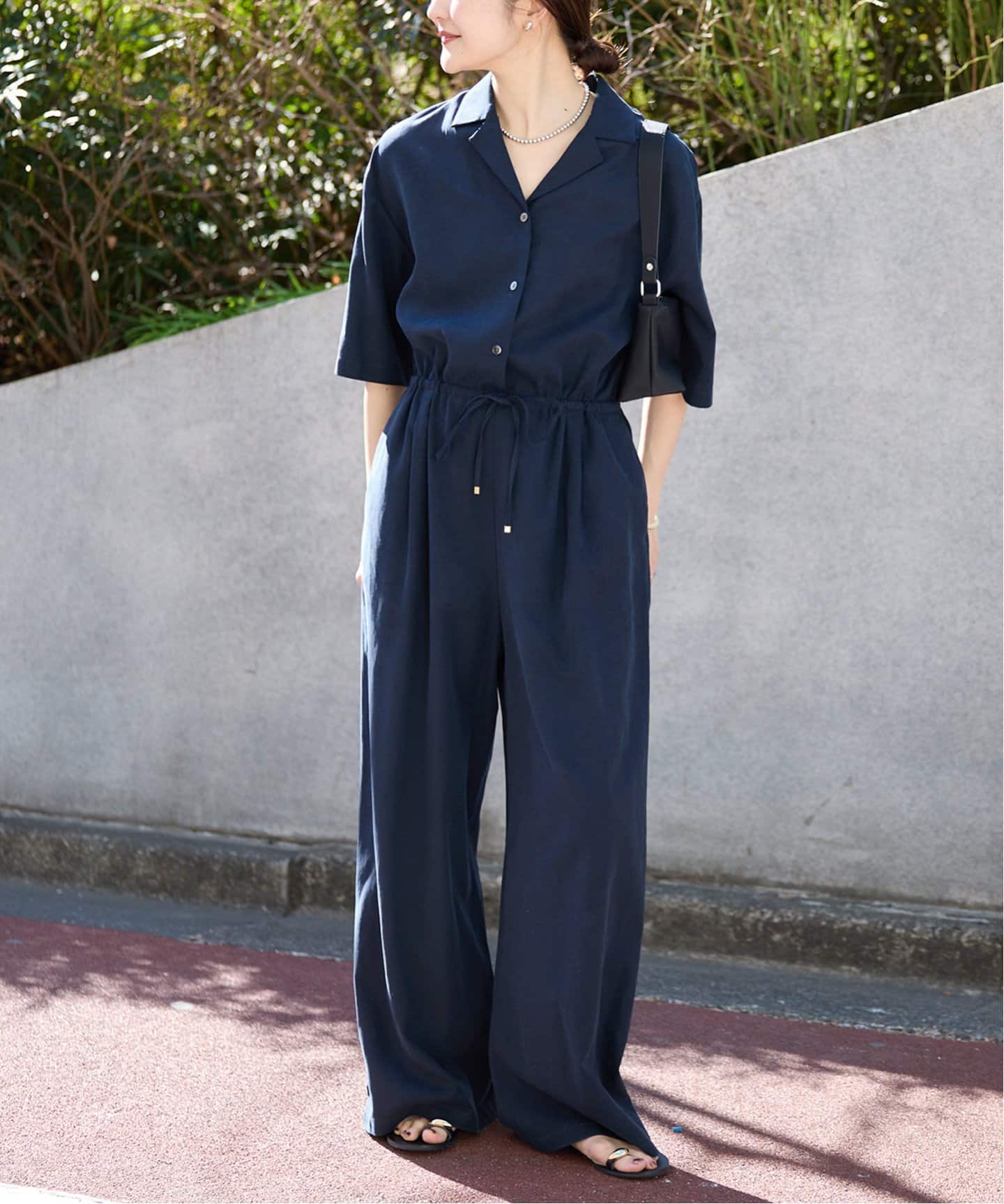 ハーフスリーブオールインワン（つなぎ／オールインワン）｜SLOBE IENA