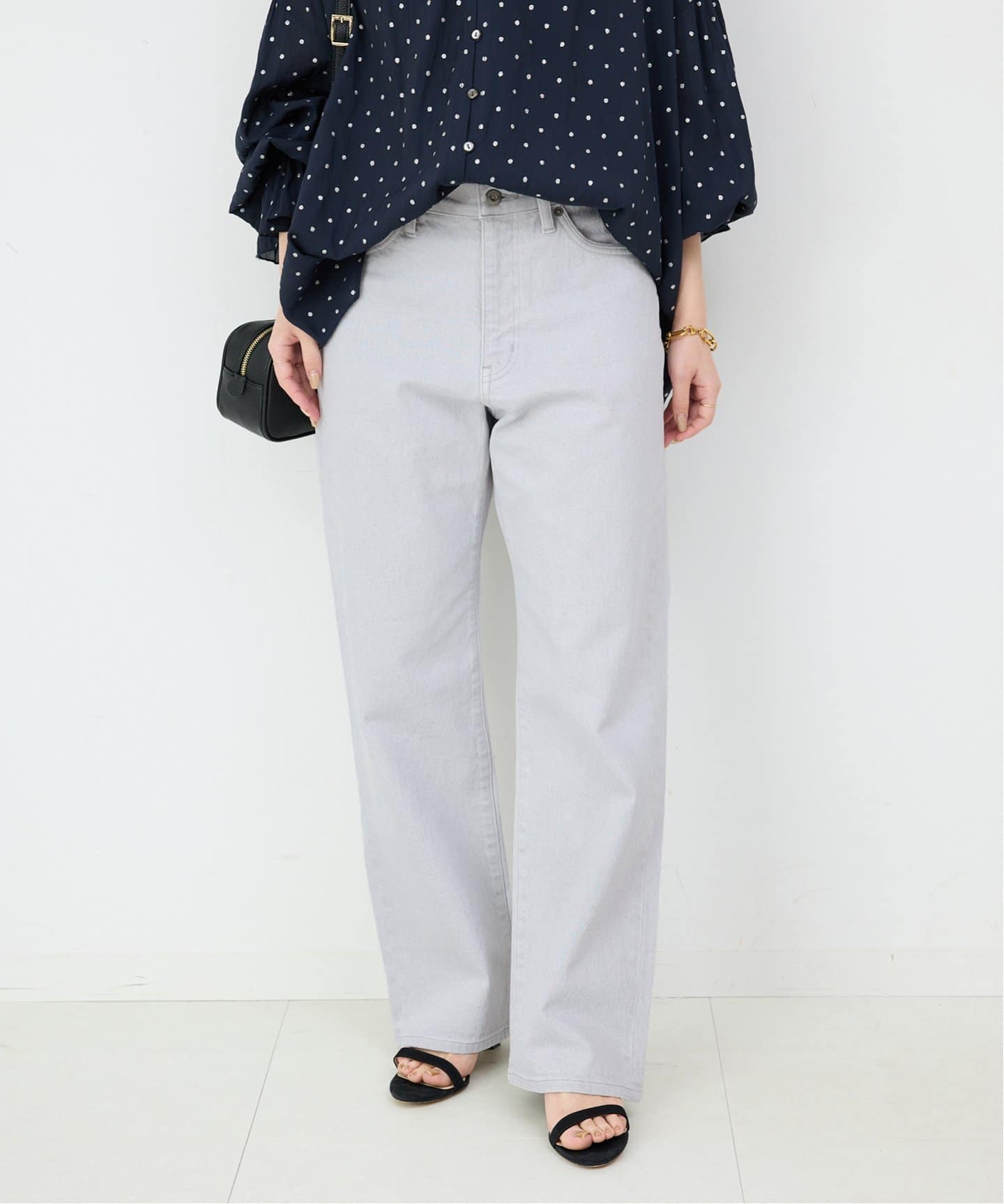 一部店舗・WEB限定カラーあり/追加5》LE DENIM ストレートパンツ