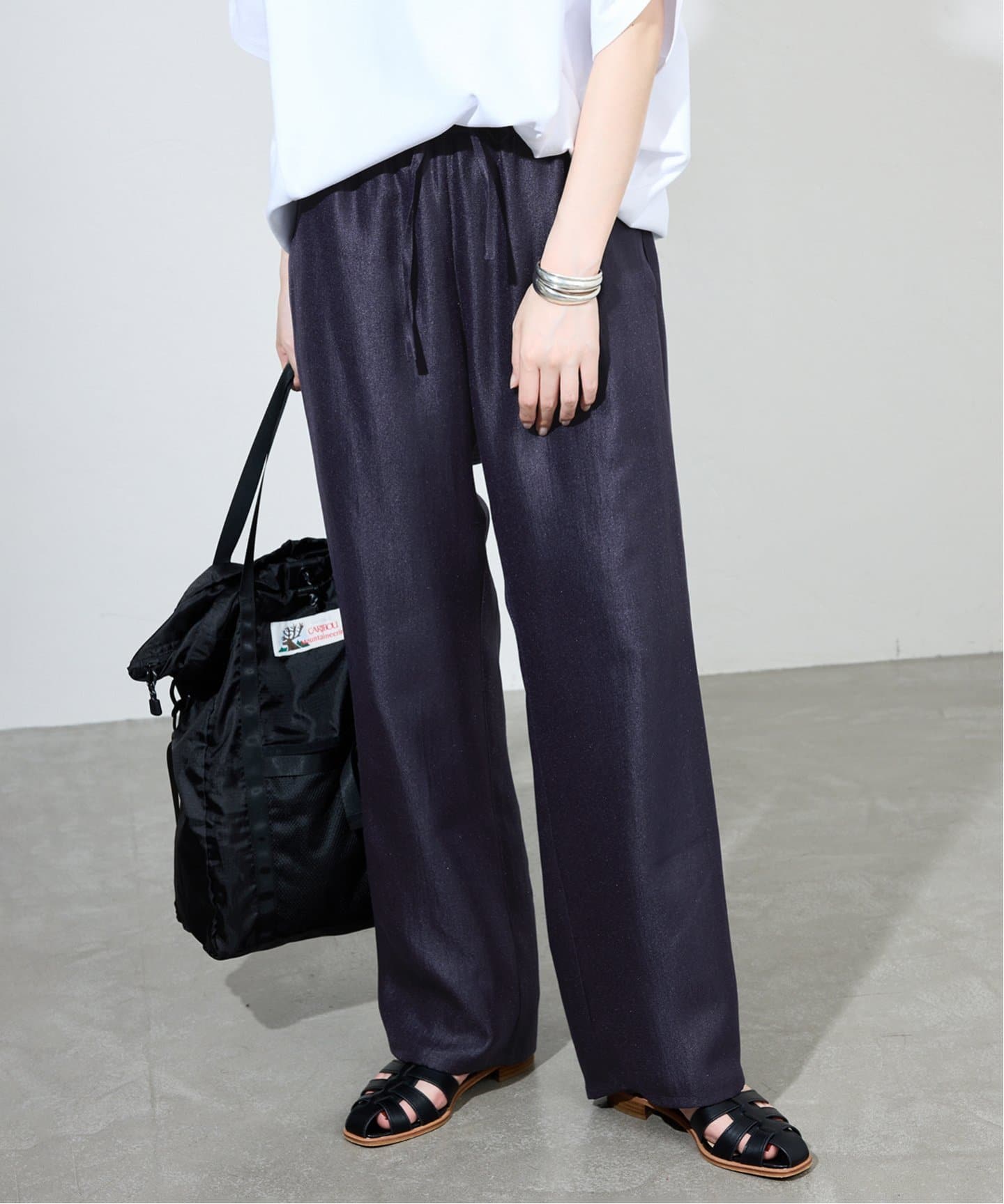 シャイニーイージーパンツ（スラックス）｜SLOBE IENA（スローブ