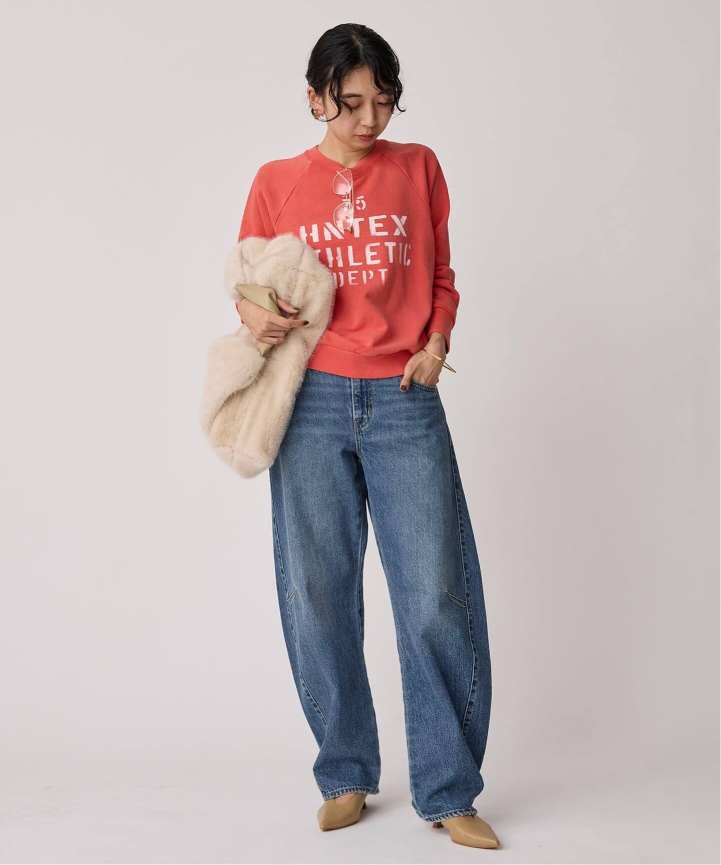 Levi's/リーバイス SLOBE別注 BAGGY DAD BARREL デニムパンツ（デニム