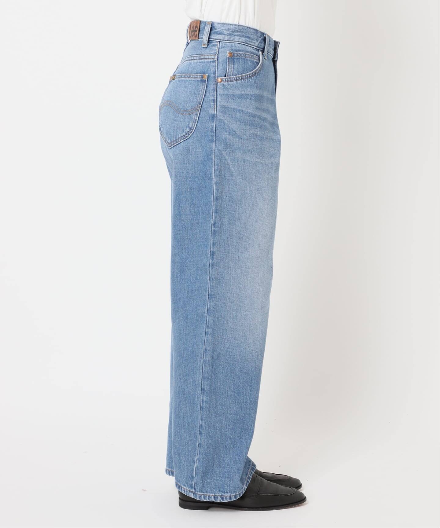 新色追加 LEE 別注ハイウエストルーズデニム（デニムパンツ・ジーンズ