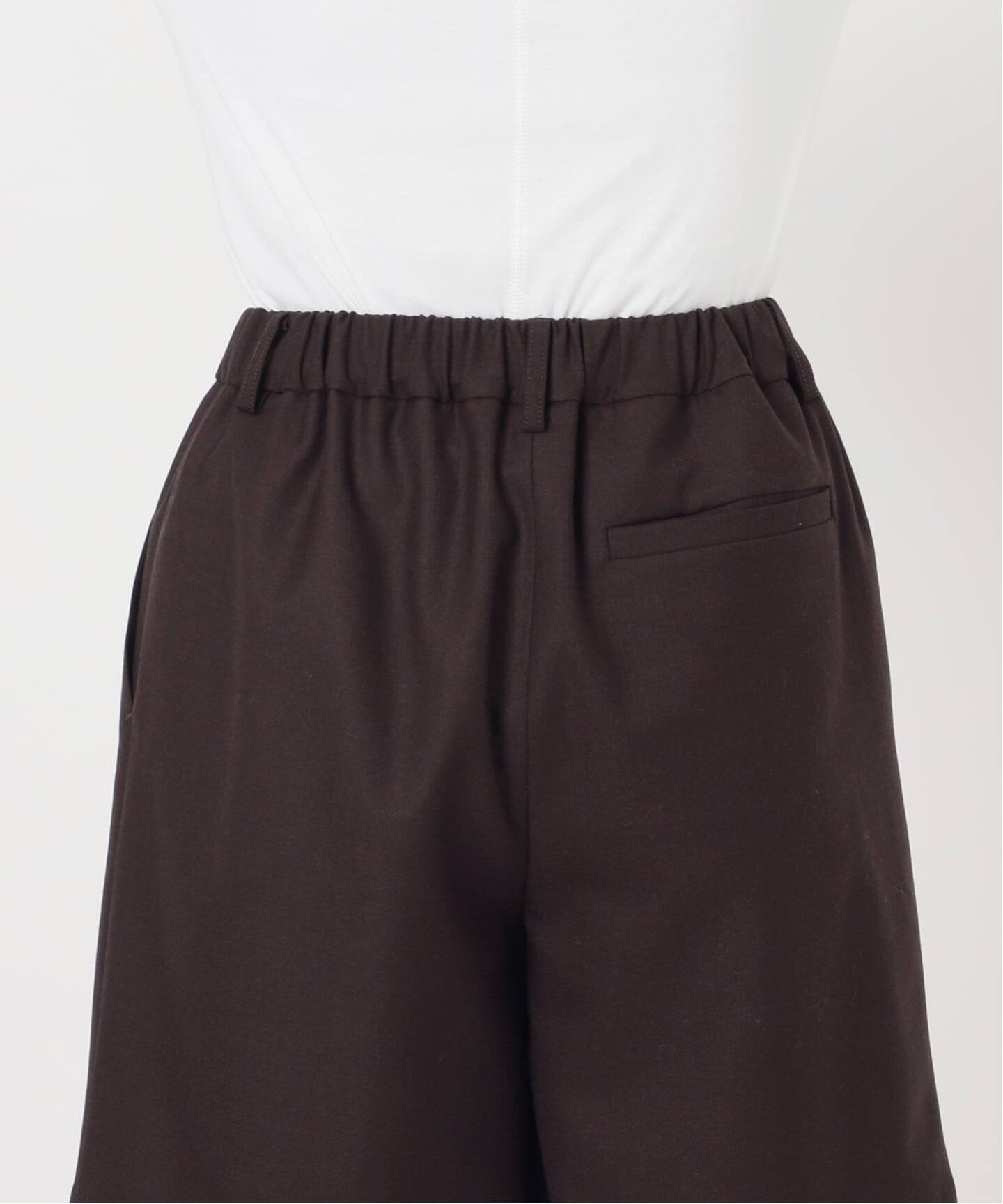 手洗い可》イージーキュロットパンツ（ショート・ハーフパンツ