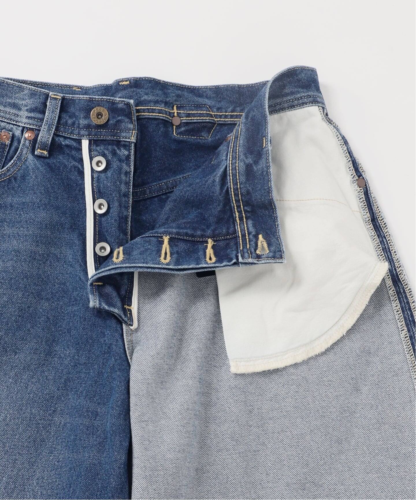 追加》《別注》【INSCRIRE*LEE*LESSAGE】COWBOY/RIDERSPANTS：デニム