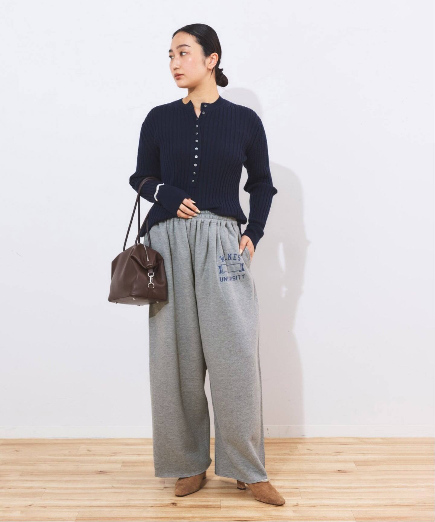 別注》【INSCRIRE*LEE*LESSAGE】ドッキングパンツ：デニム（デニム