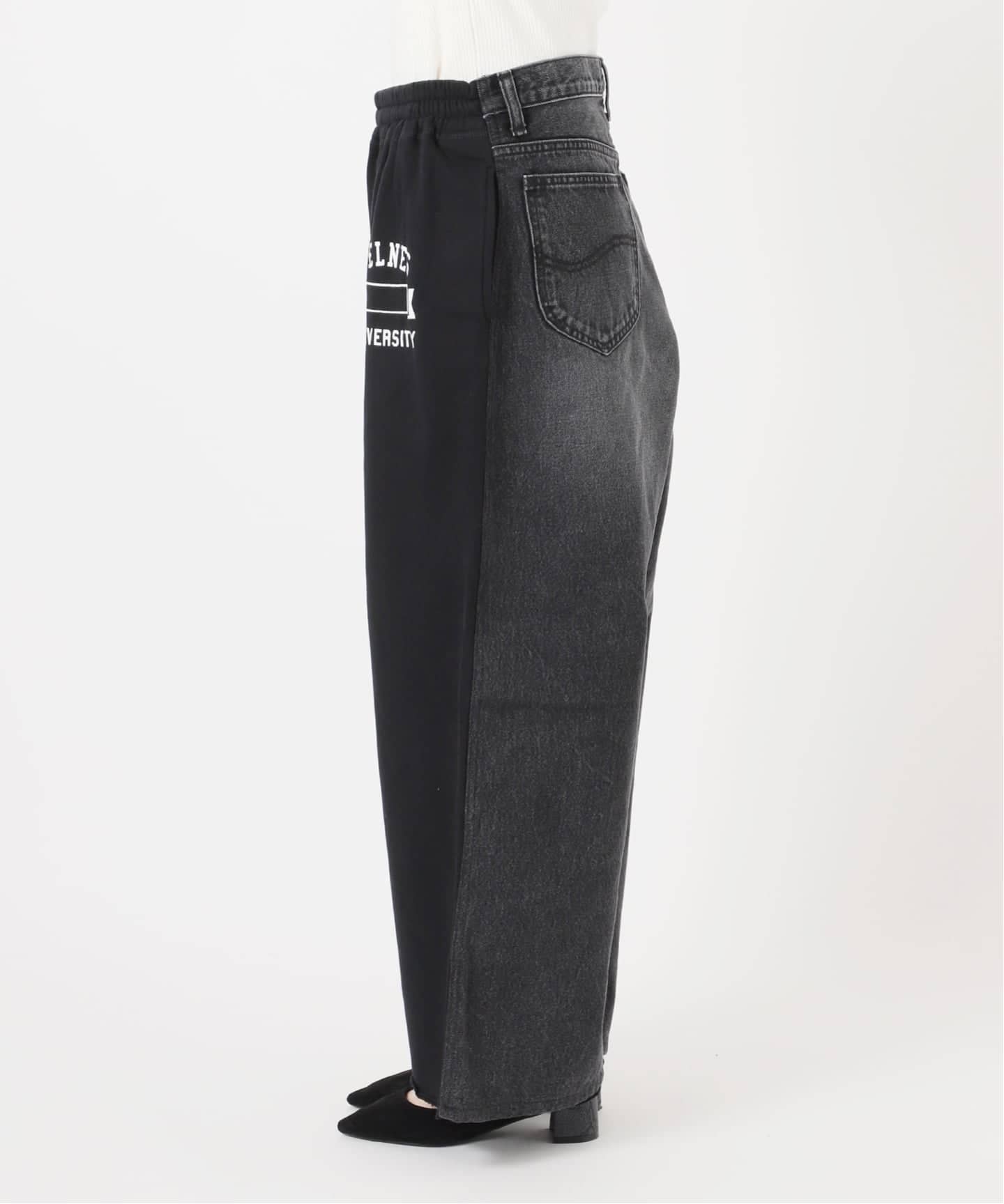 INSCRIRE*LEE*LESSAGE】ドッキングパンツ：デニム（デニムパンツ