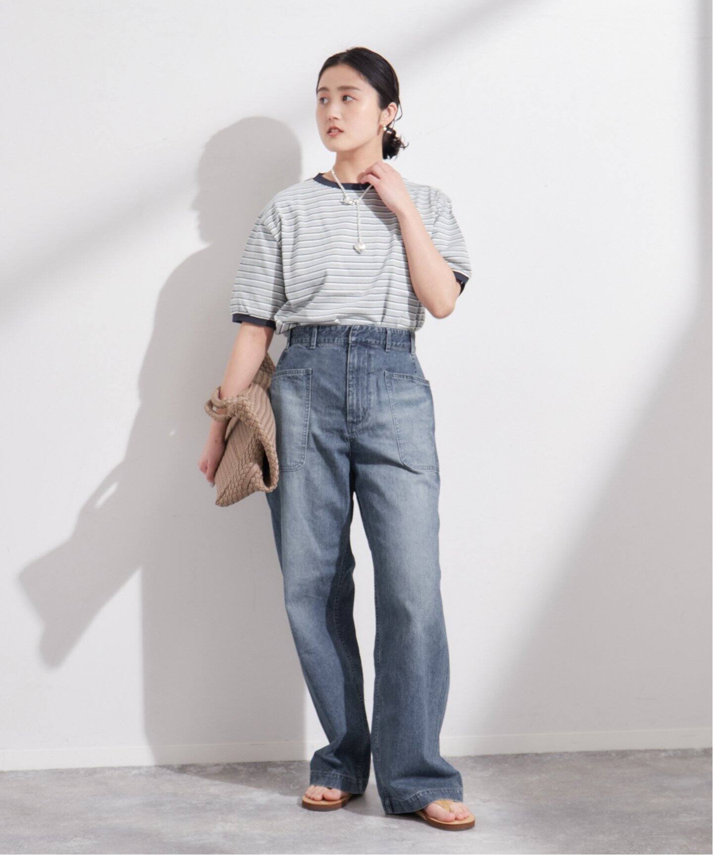 別注》【THE NEWHOUSE/ザ ニューハウス】WORK JEAN：デニム（デニム