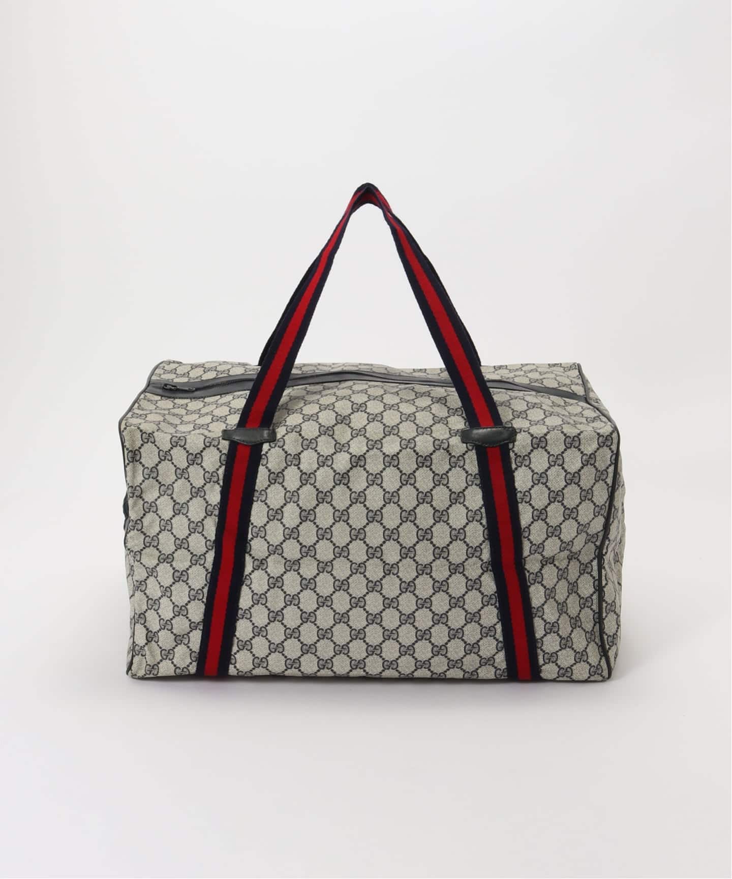 VINTAGE GUCCI/グッチ】ボストンバッグ gg web（ボストンバッグ