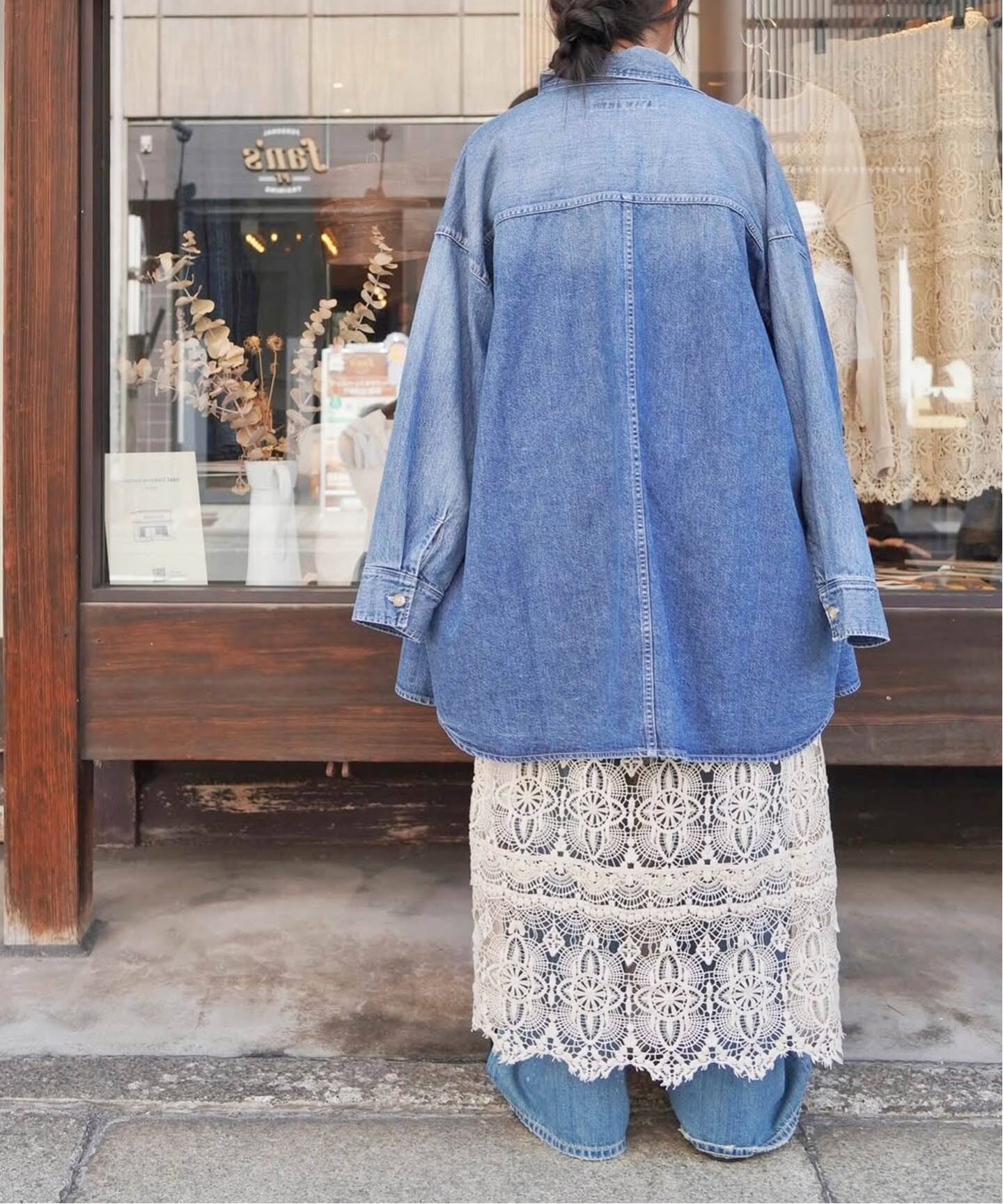 追加予約》レースMIX スカート（その他スカート）｜journal standard