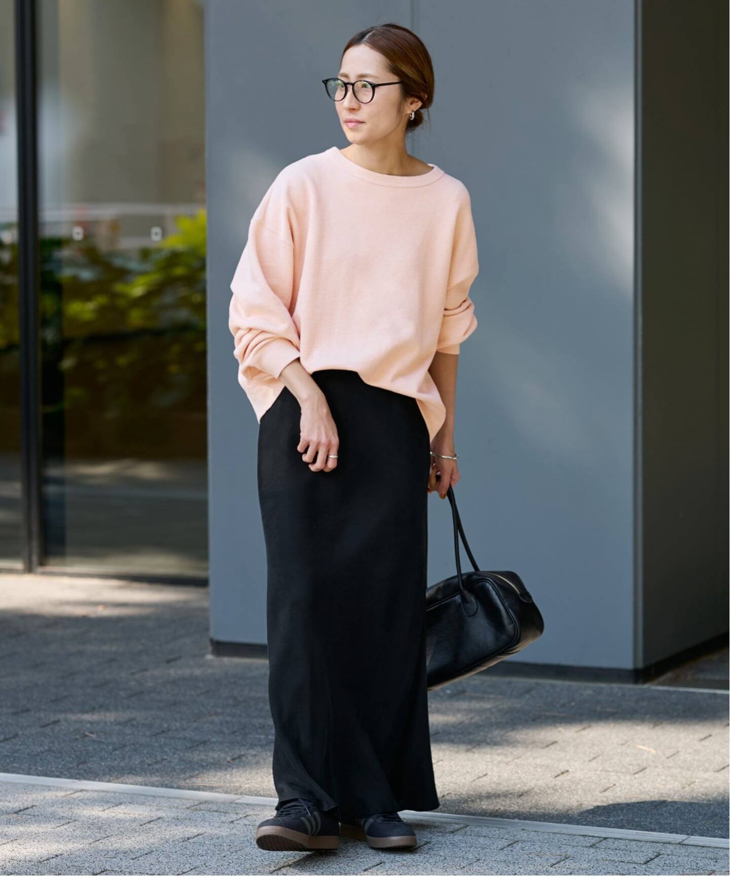 ≪新色 / 追加予約≫シルキーキュプラバイアススカート（ロング