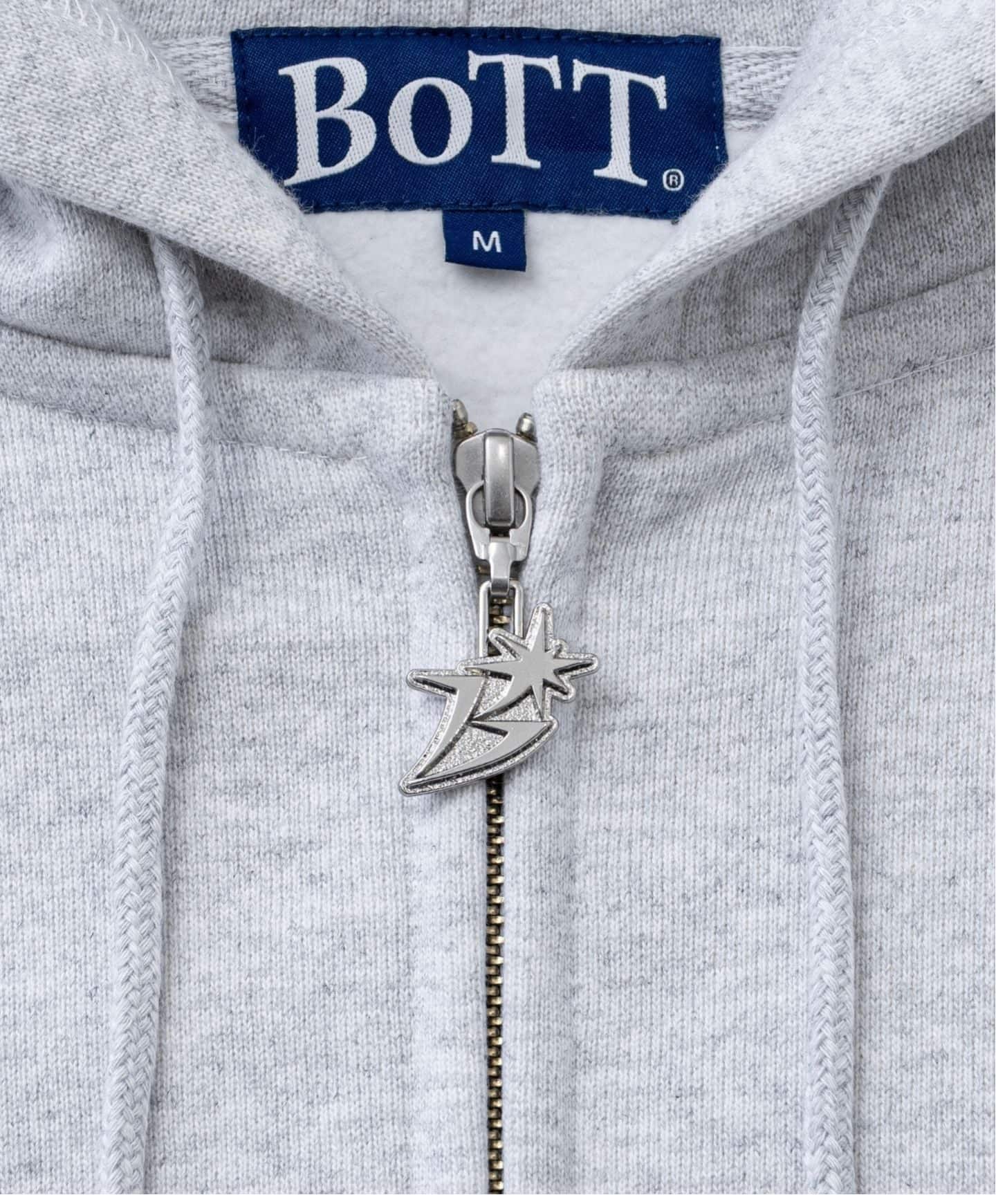 BoTT / ボット B LOGO ZIP HOODIE（パーカー）｜PULP（パルプ）の通販