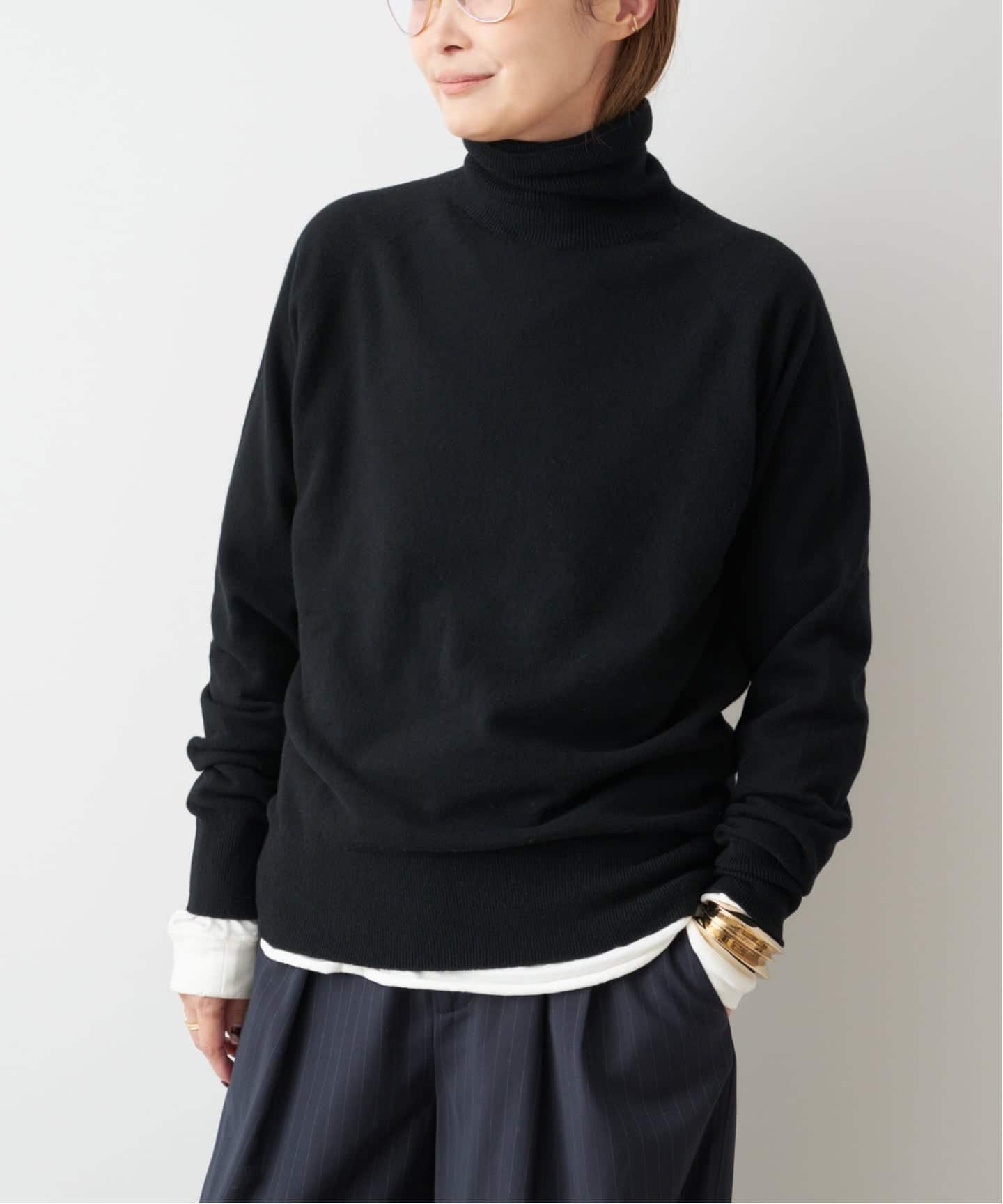 CAPRI タートルネック プルオーバー（ニット／セーター）｜Deuxieme