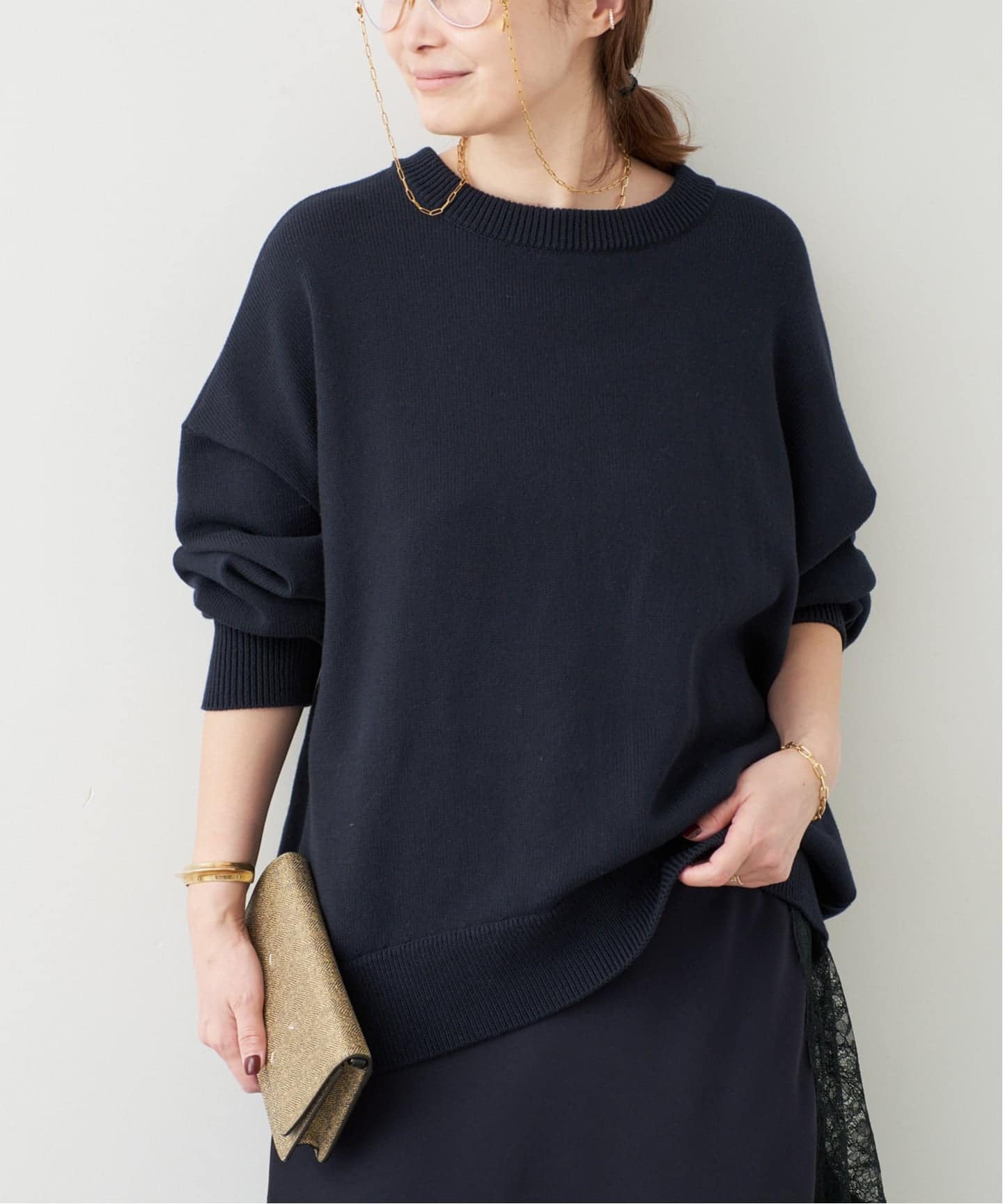 ベーシック ニット（ニット／セーター）｜Deuxieme Classe