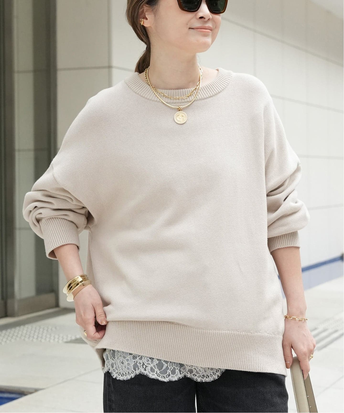 ベーシック ニット（ニット／セーター）｜Deuxieme Classe