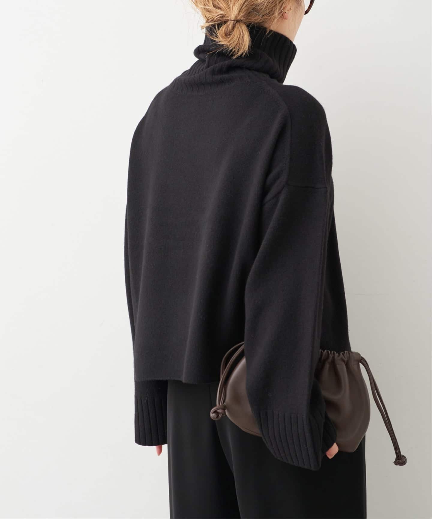 追加 *Cropped タートルネック ニット（ニット／セーター）｜Deuxieme