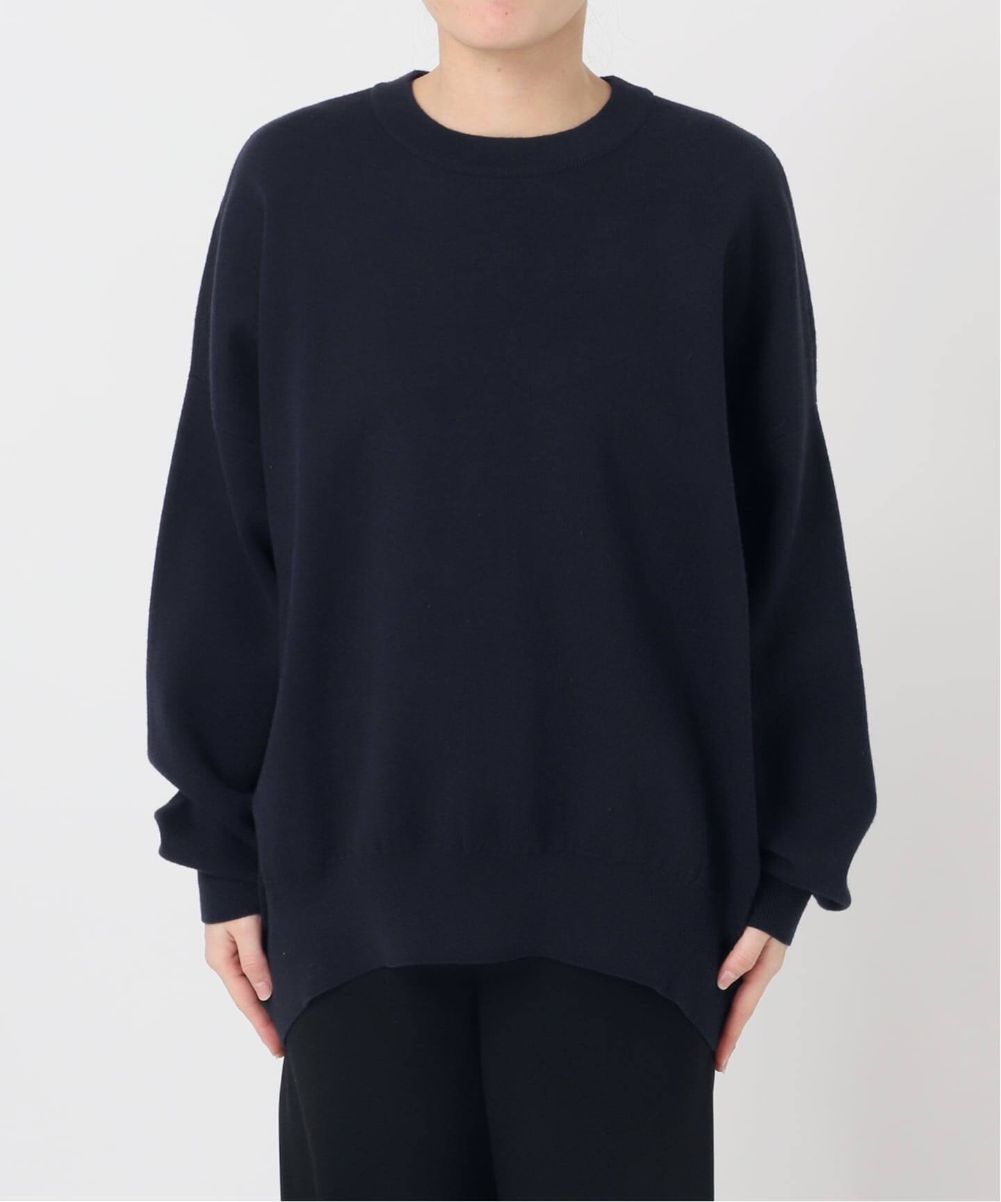 コットンカシミヤリラックスプルオーバー（ニット／セーター）｜AP