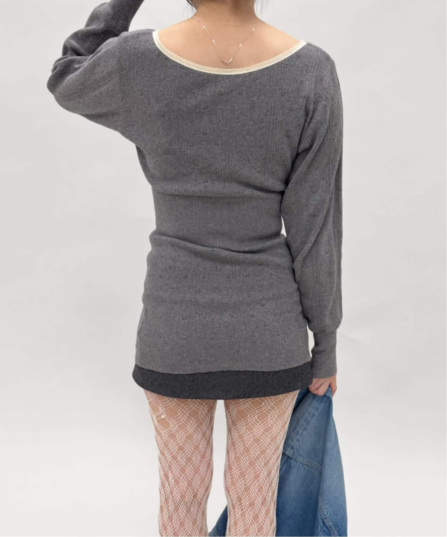 アイレットニット（ニット／セーター）｜EDIT.FOR LULU（エディット