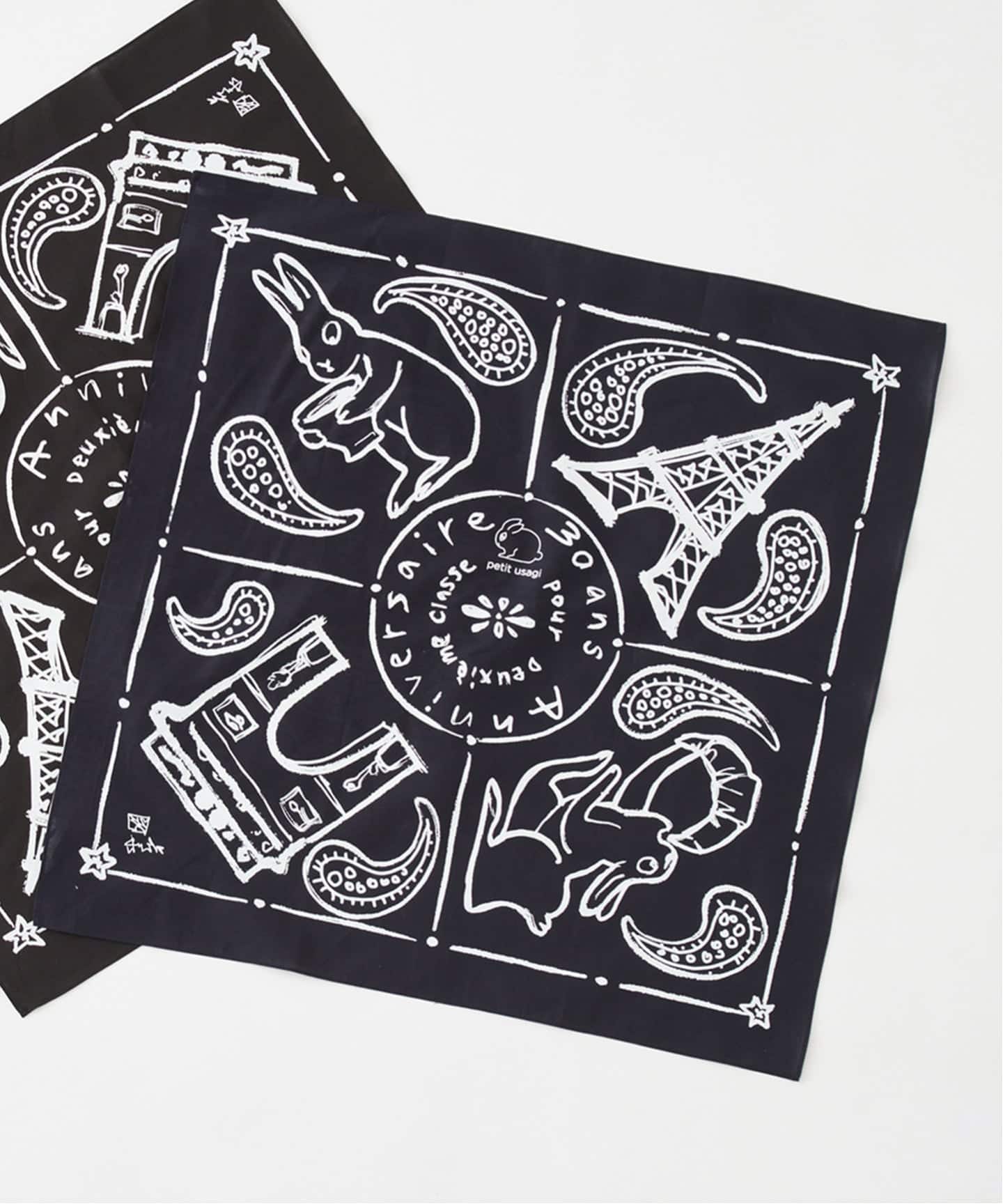 PETIT USAGI/プティ ウサギ】 BANDANA（スカーフ／バンダナ