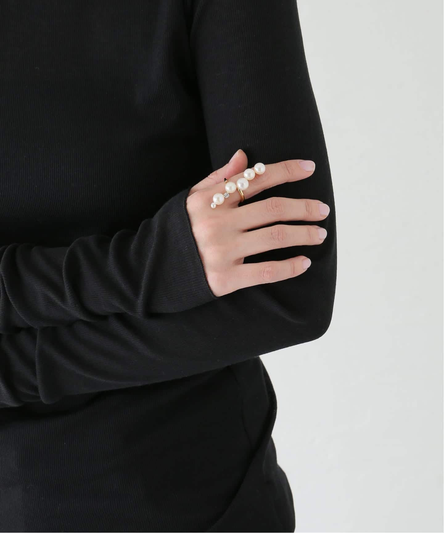 STELLAR HOLLYWOOD/ステラハリウッド ミューズラインパールリング