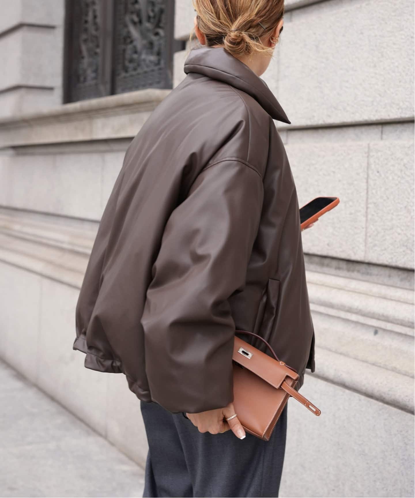 CALUX/キャラクス】SHORT COACH JACKET（ダウンジャケット）｜Deuxieme