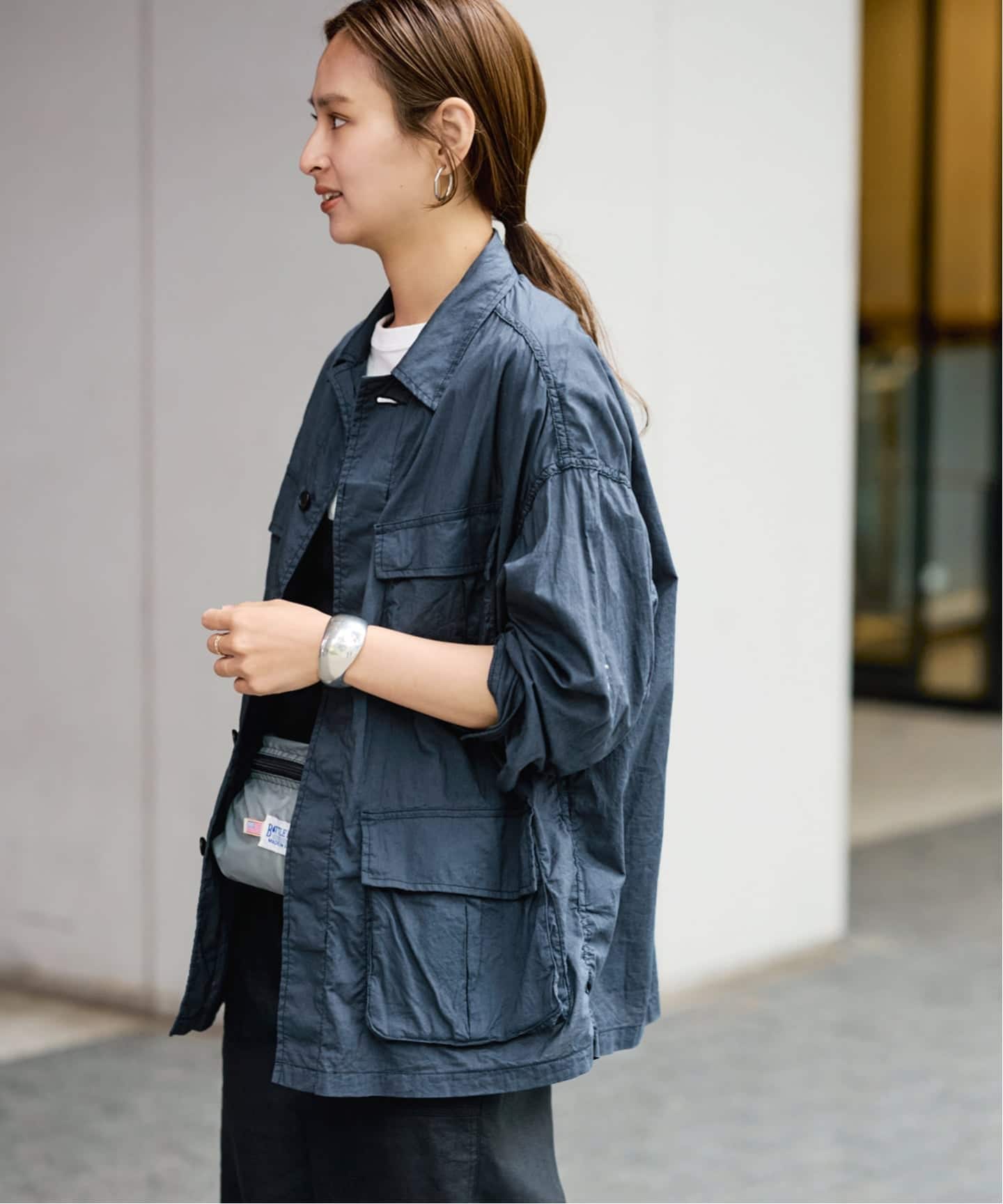 ≪予約≫ローンワッシャーミリタリージャケット（ミリタリー