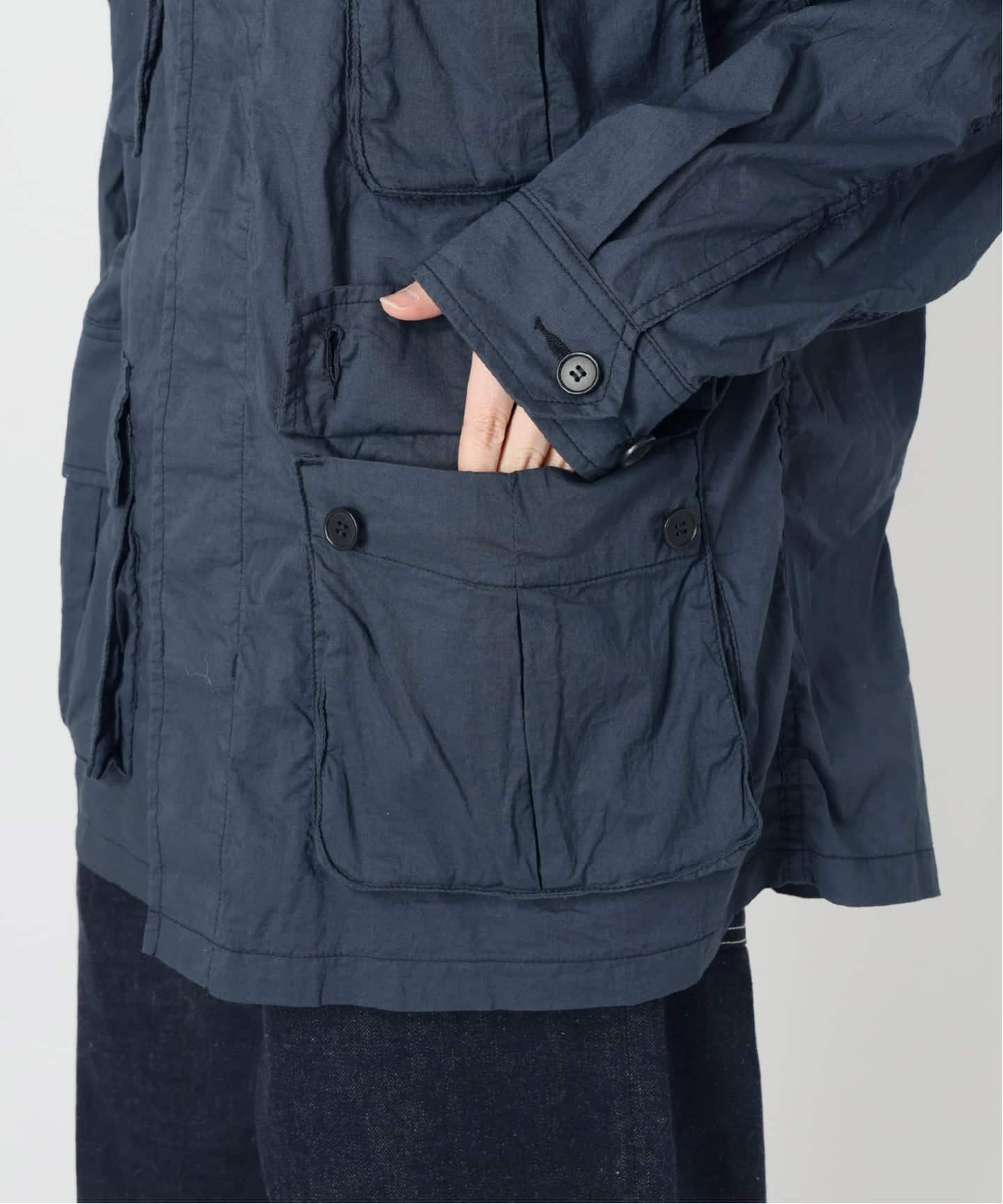 ≪予約≫ローンワッシャーミリタリージャケット（ミリタリー