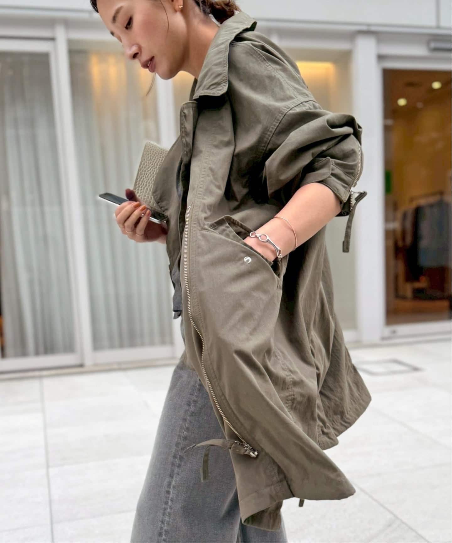 LISIERE MILITARY COAT（その他ブルゾン／アウター）｜L'Appartement