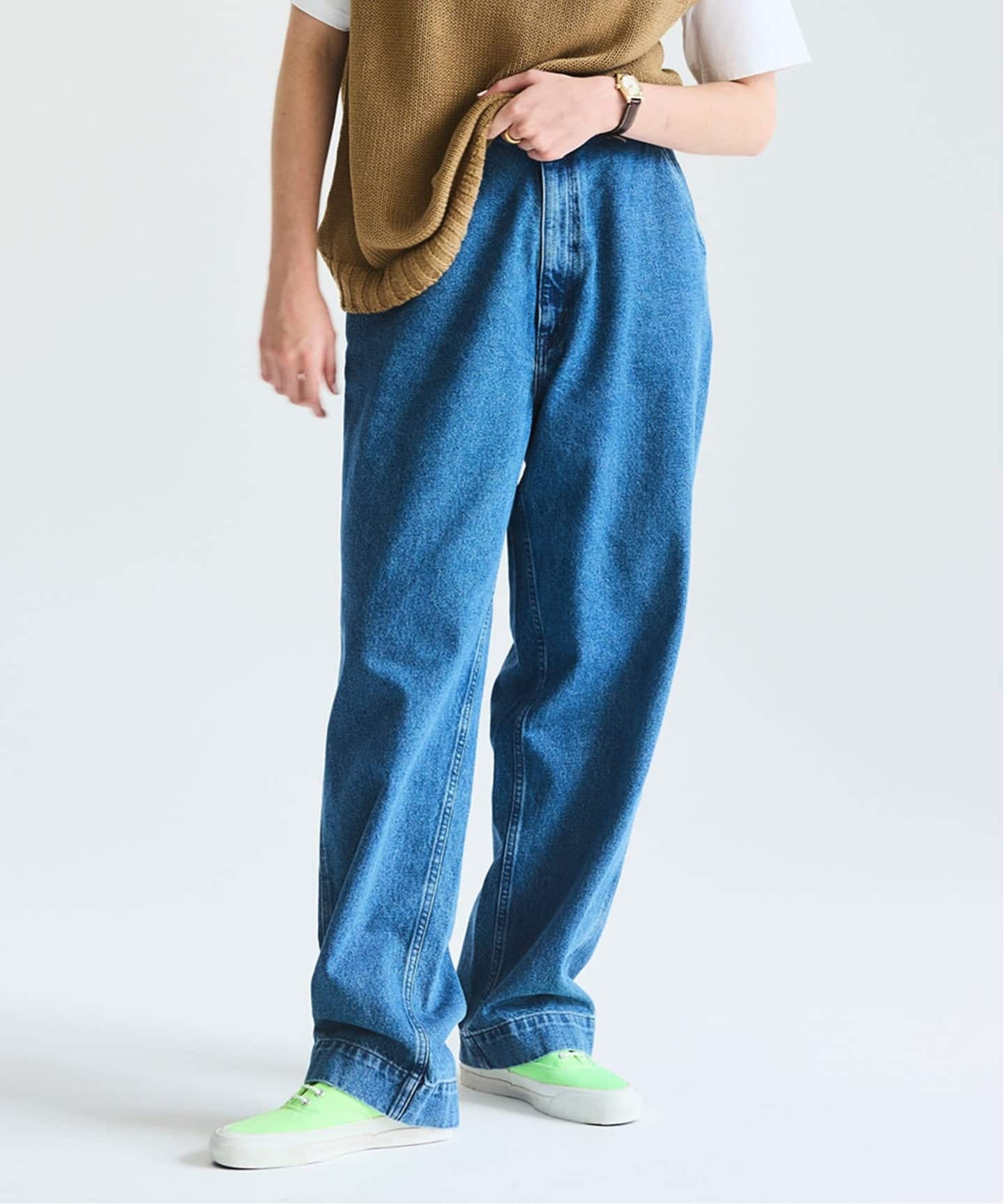 一部店舗+WEB限定》oblada / オブラダ SKATER JEANS（デニムパンツ