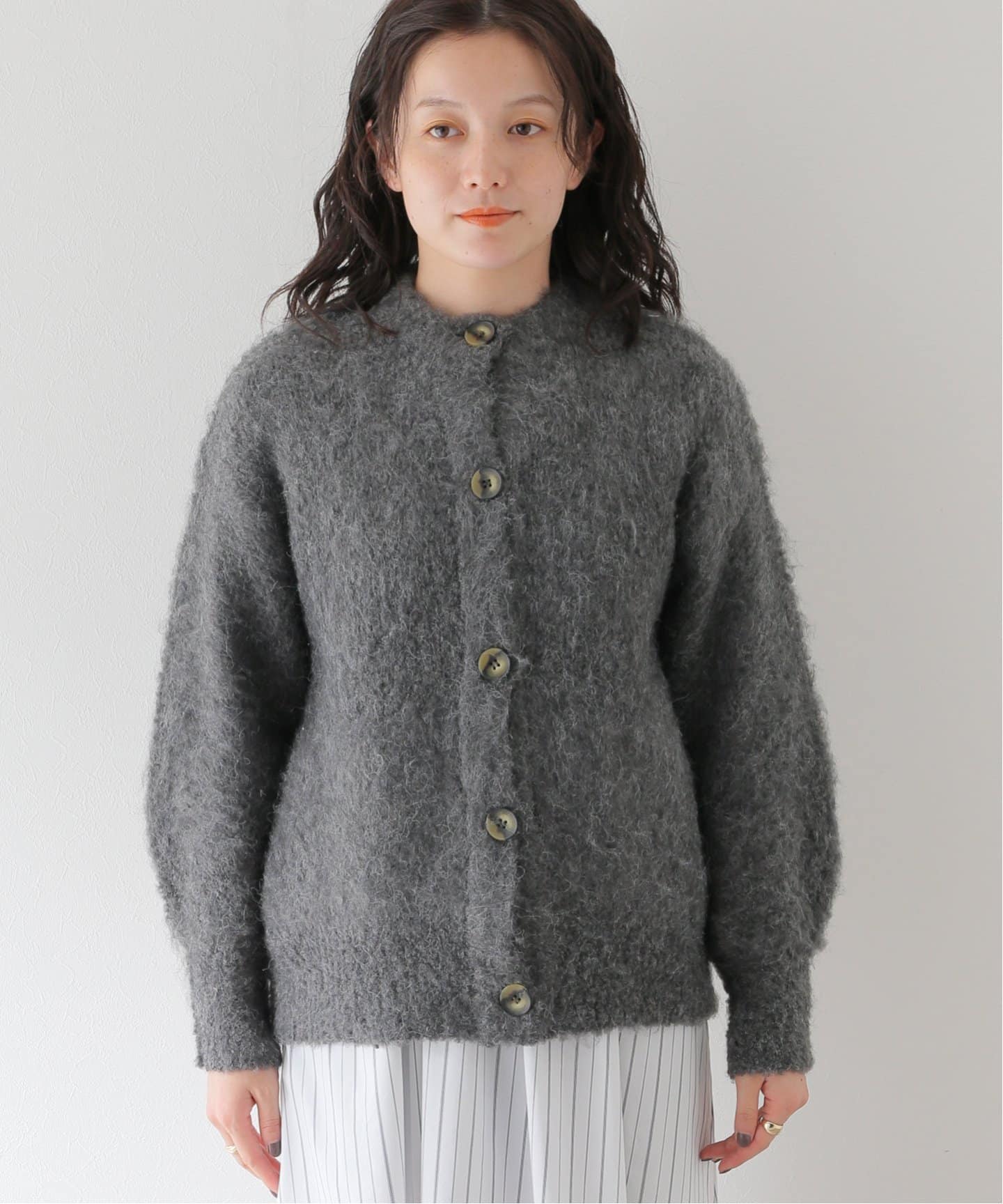 追加》シャギーカーディガン（カーディガン）｜B.C STOCK（ベーセー