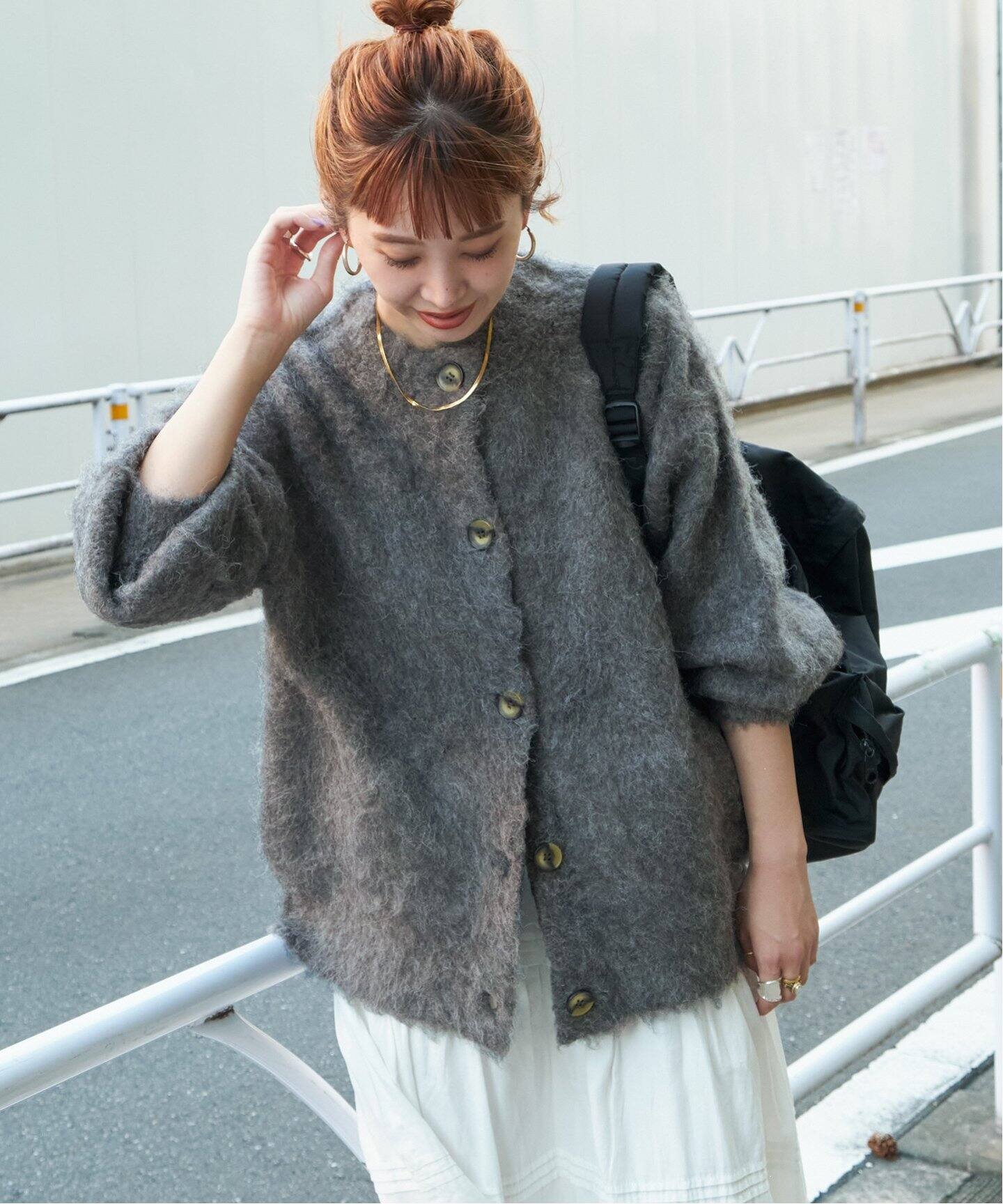 追加》シャギーカーディガン（カーディガン）｜B.C STOCK（ベーセー