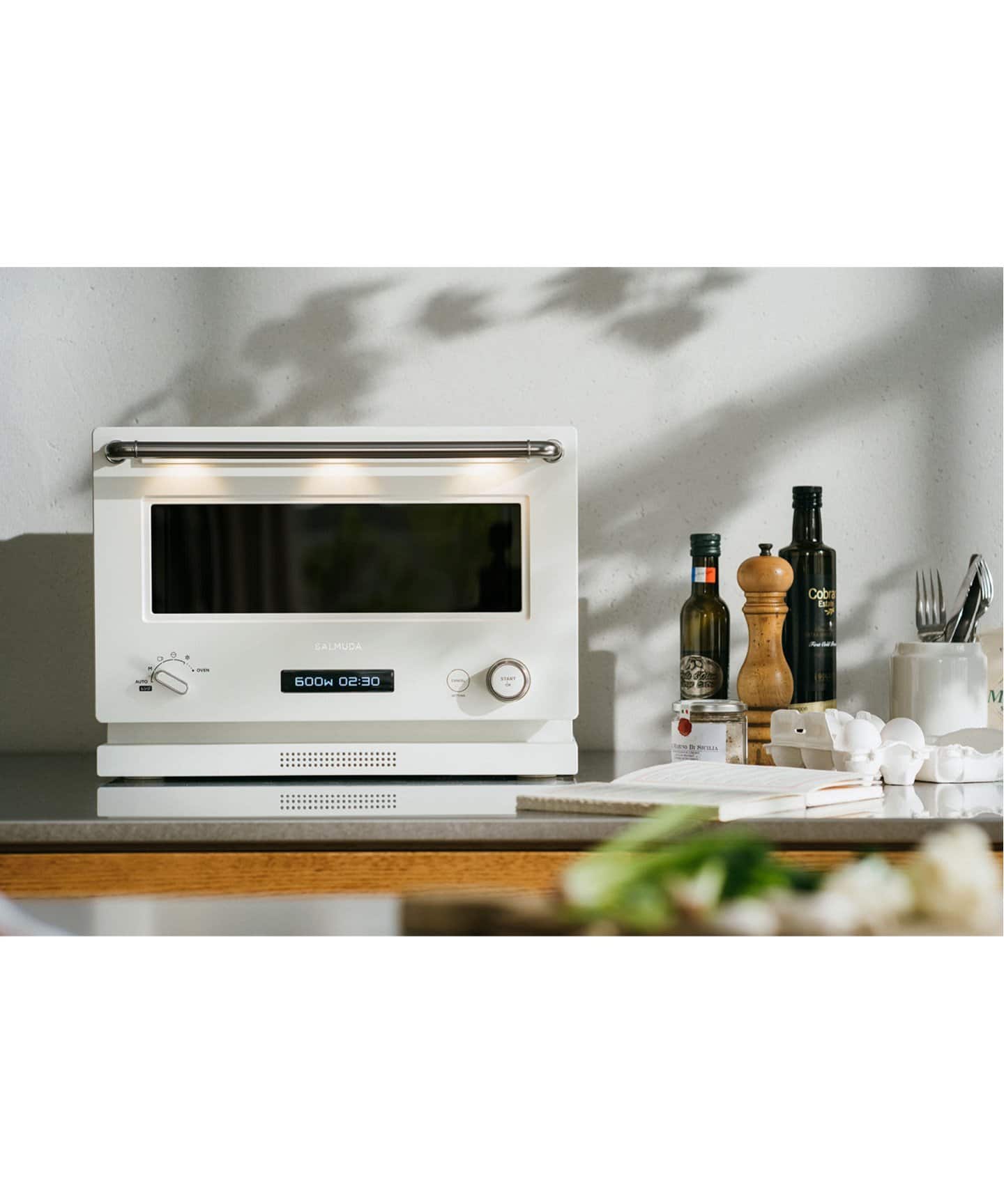 BALMUDA/バルミューダ】 The Range_WH K09A ホワイト オーブンレンジ