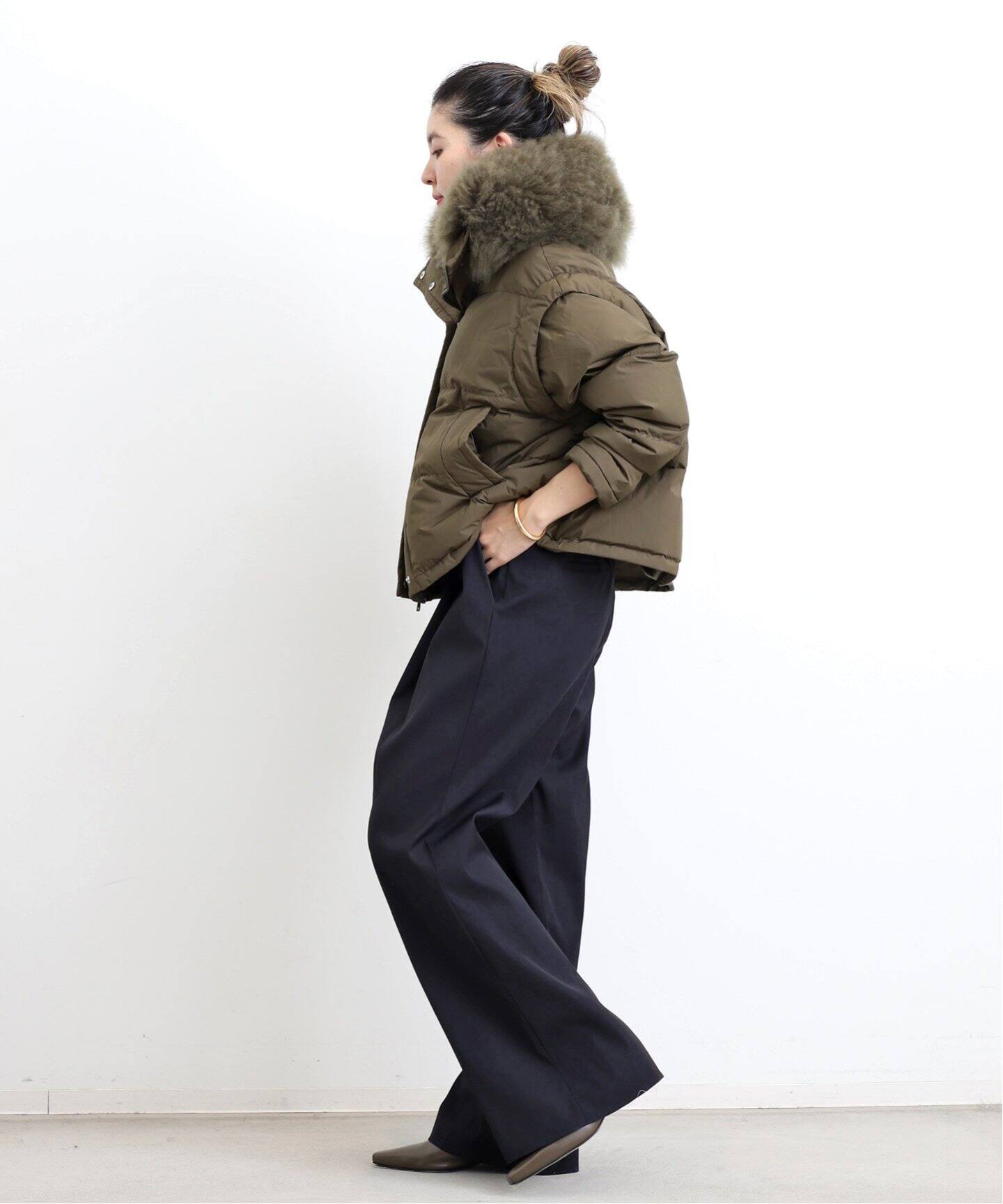 YVES SALOMON イヴ サロモン DOWN JACKET ダウン