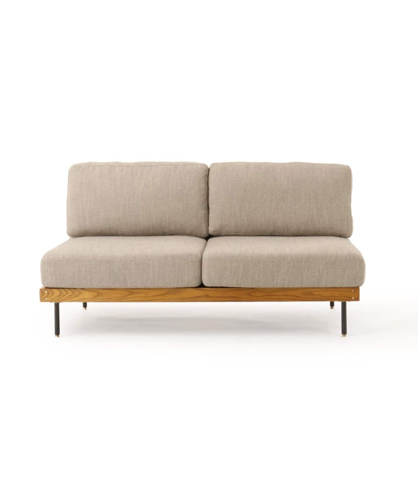 大型商品》LILLE SOFA 2シーター リルソファ ベージュ 2nd（ソファ