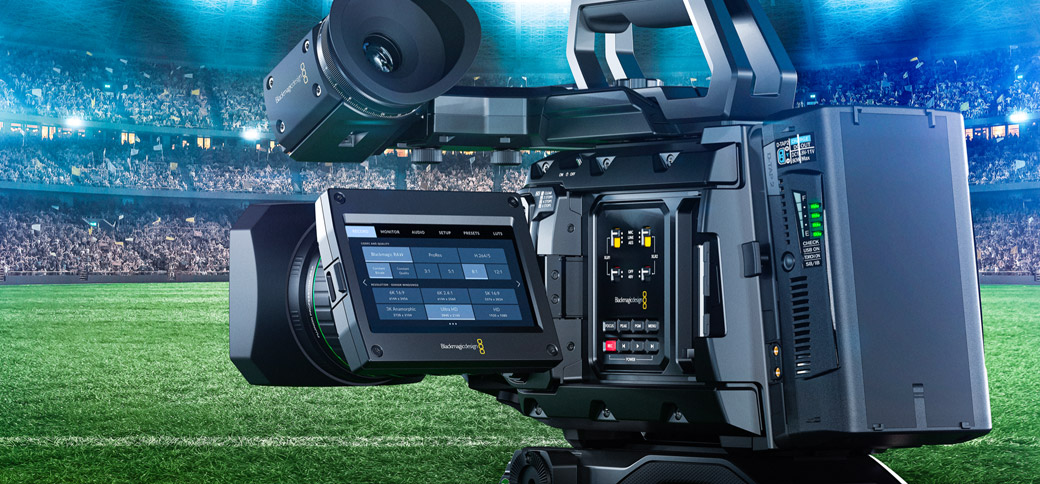 Blackmagic URSA Broadcast – Blackmagic OS | Blackmagic Design