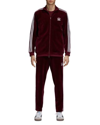 adidas Originals Beckenbauer Velvet Track Jacket & Track Pants