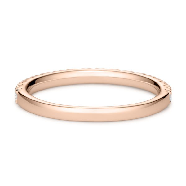 K18PG スクエア ダイヤモンド ハーフエタニティ リング 1.8mm 4-7