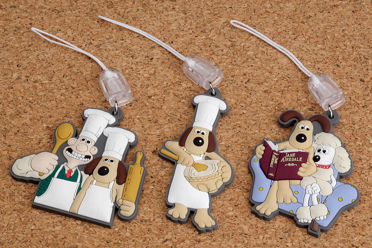 W&G Character Series ラバーキーホルダー ウォレス＆グルミット