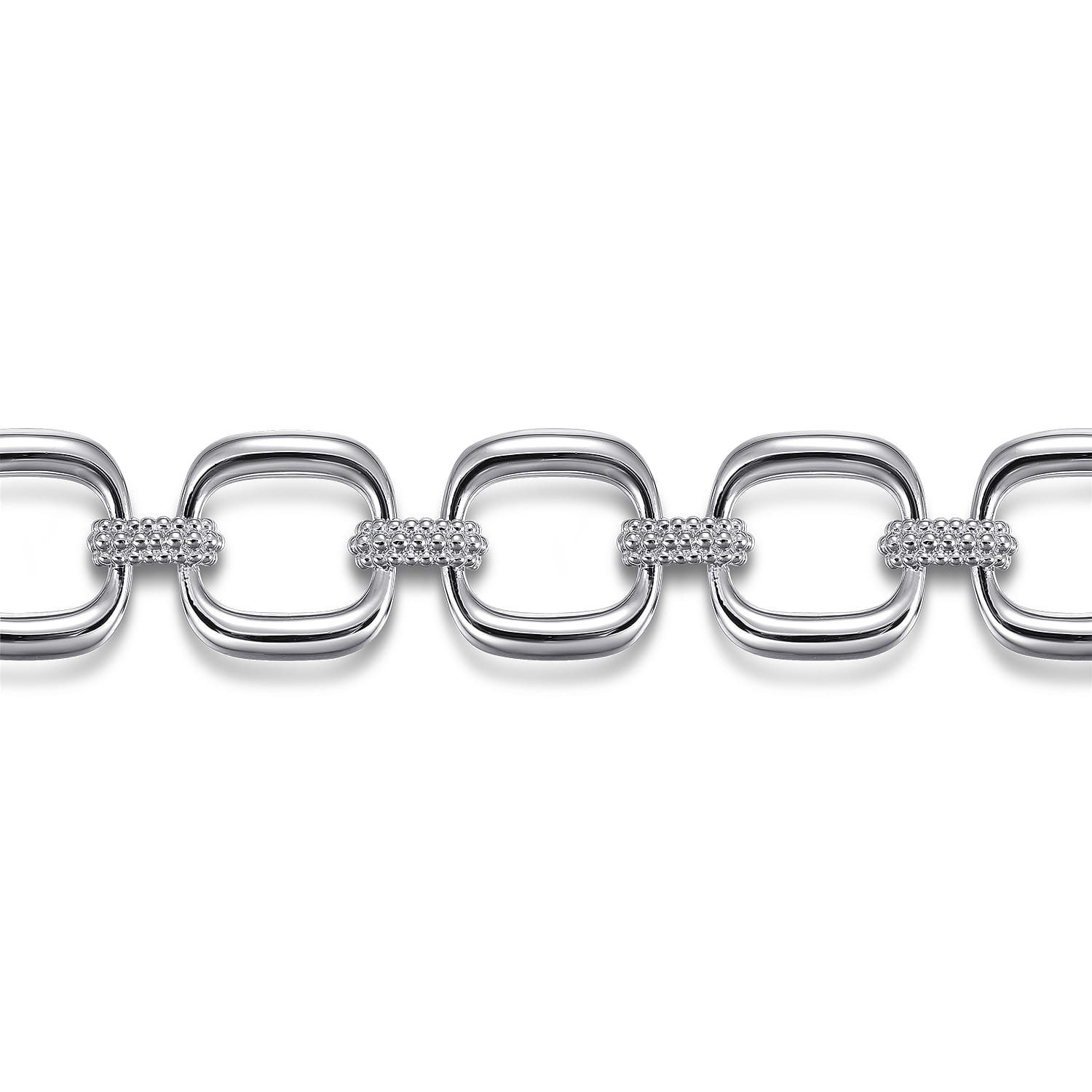 925 Silver Bujukan Link Chain Bracelet. SKU: TB4960SVJJJ | Gabriel