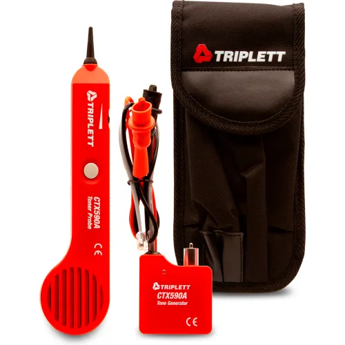 Triplett Wire Locator Kit w/ Inductive Toner Probe & Tone Generator