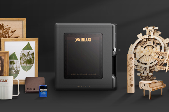 最新小型レーザー彫刻機「WAINLUX K8」プロジェクトを公開致しました