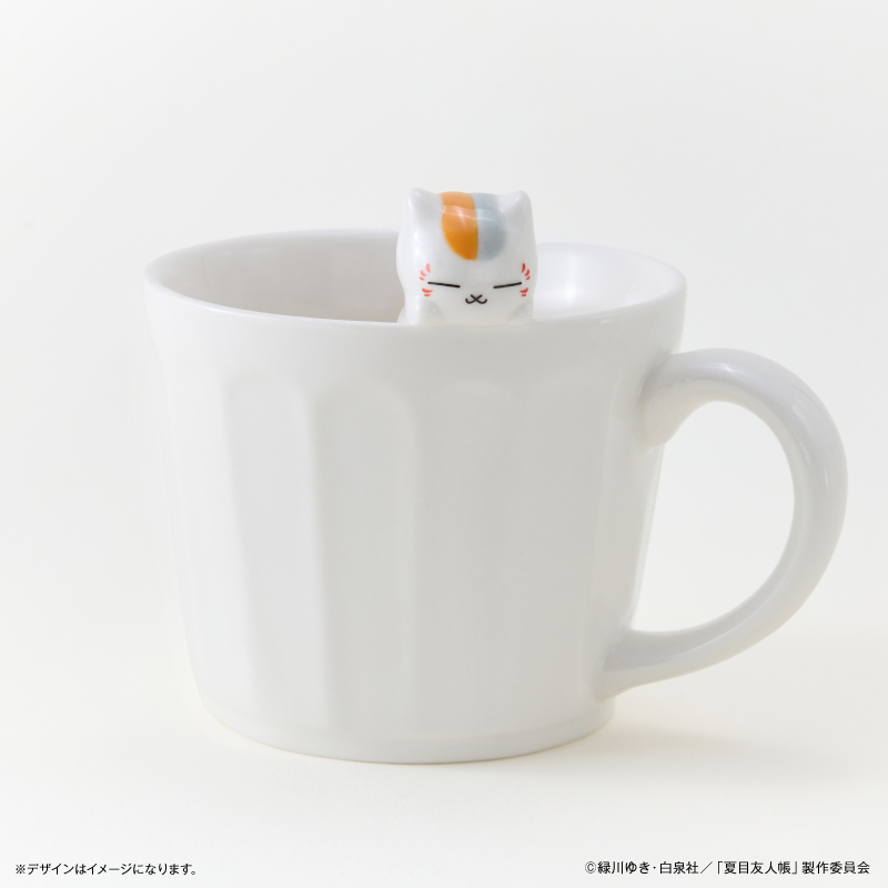 夏目友人帳 ニャンコ先生のっかりマグカップ【夏目友人帳 アニメ公式