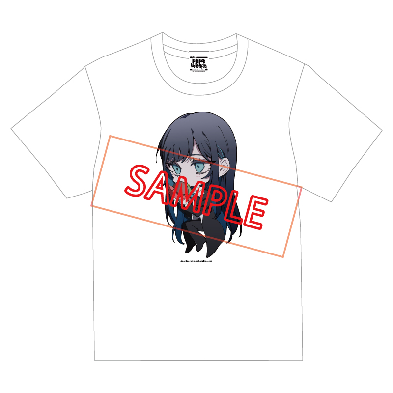 Adoのドキドキ秘密基地」公式Tシャツ ver.4 白【Ado Official Shop】