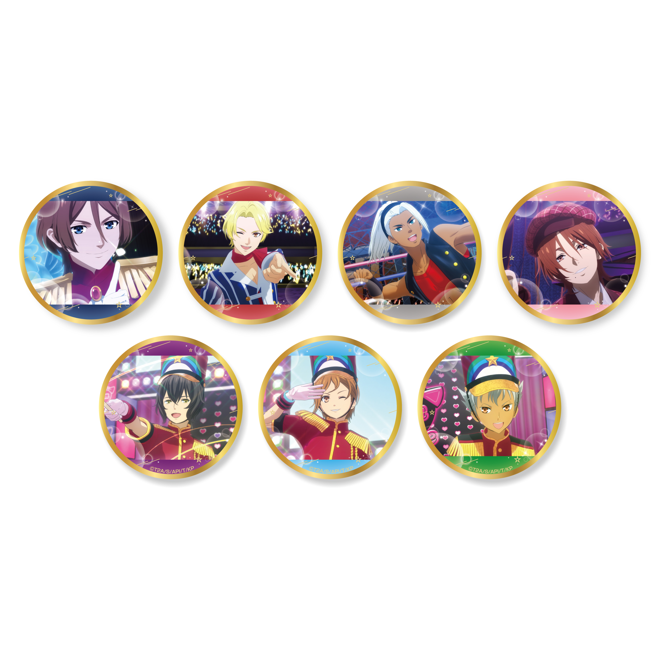 KING OF PRISM-Your Endless Call-」 トレーディング缶バッジ