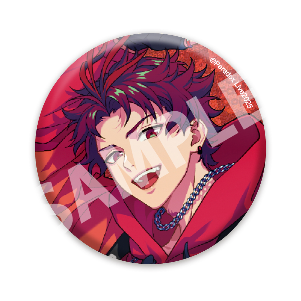 Paradox Live Fanfest Dope Box BIG缶バッジ 朱雀野アレン【アニメ