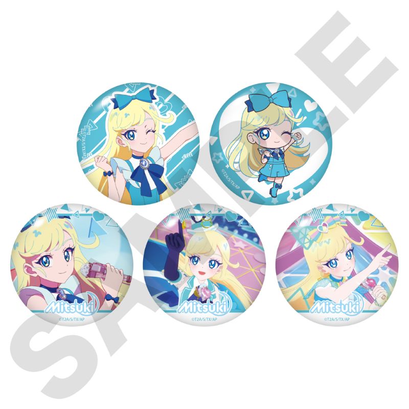 ひみつのアイプリ キャラピックアップ缶バッジ みつき 【アニメ