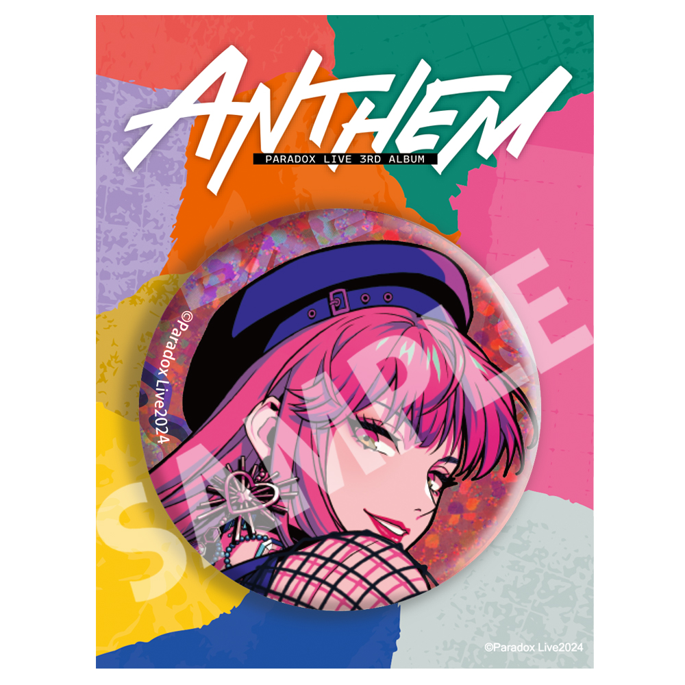 Paradox Live BIG缶バッジ ANTHEM アン・フォークナー【アニメタイムズ